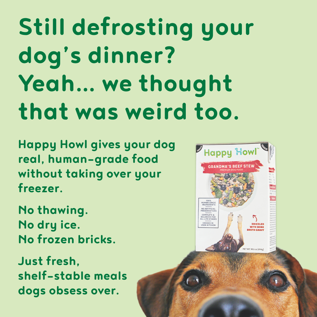 Happy Howl Facebook ad