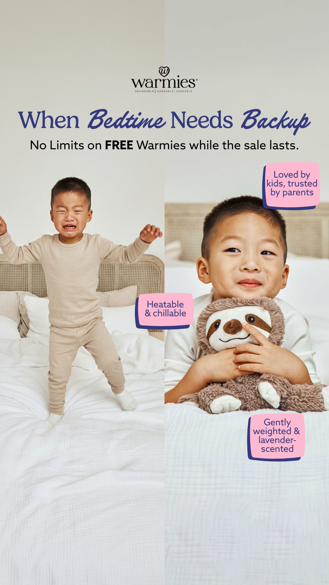 Warmies USA Facebook ad