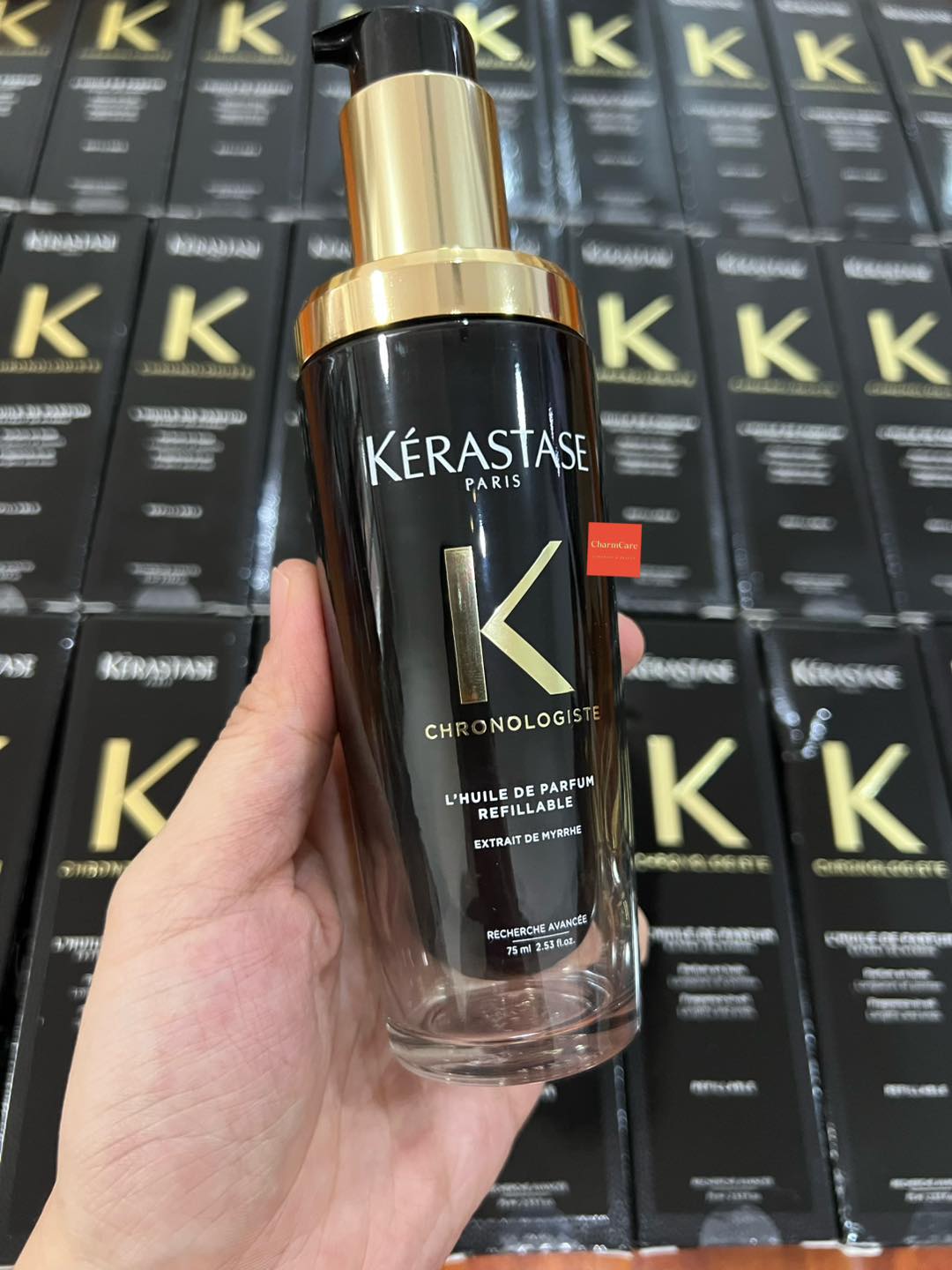 CharmCare Facebook ad: Luxury Hair, Luxury Scent