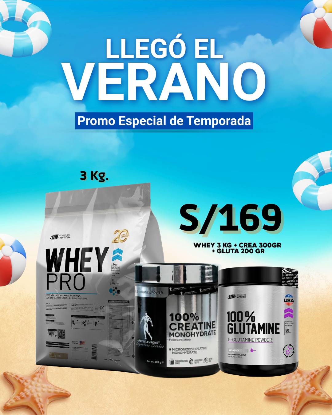 Proteinas Perú D&G Facebook ad