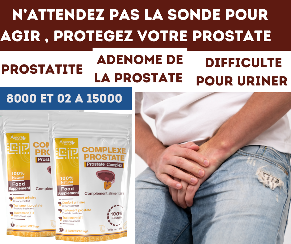 Bantucare Tchad Facebook ad: PRENEZ SOIN DE VOTRE PROSTATE