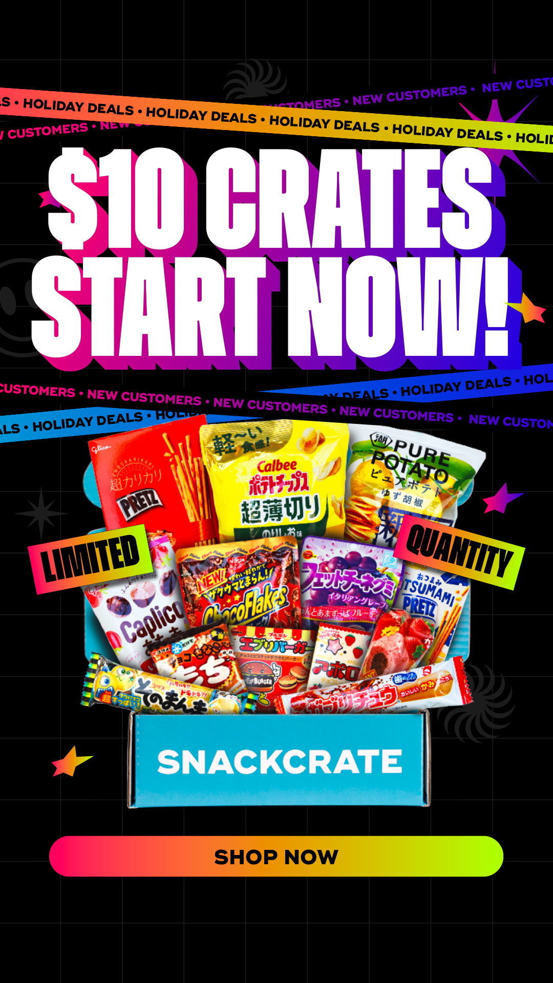 SnackCrate Facebook ad
