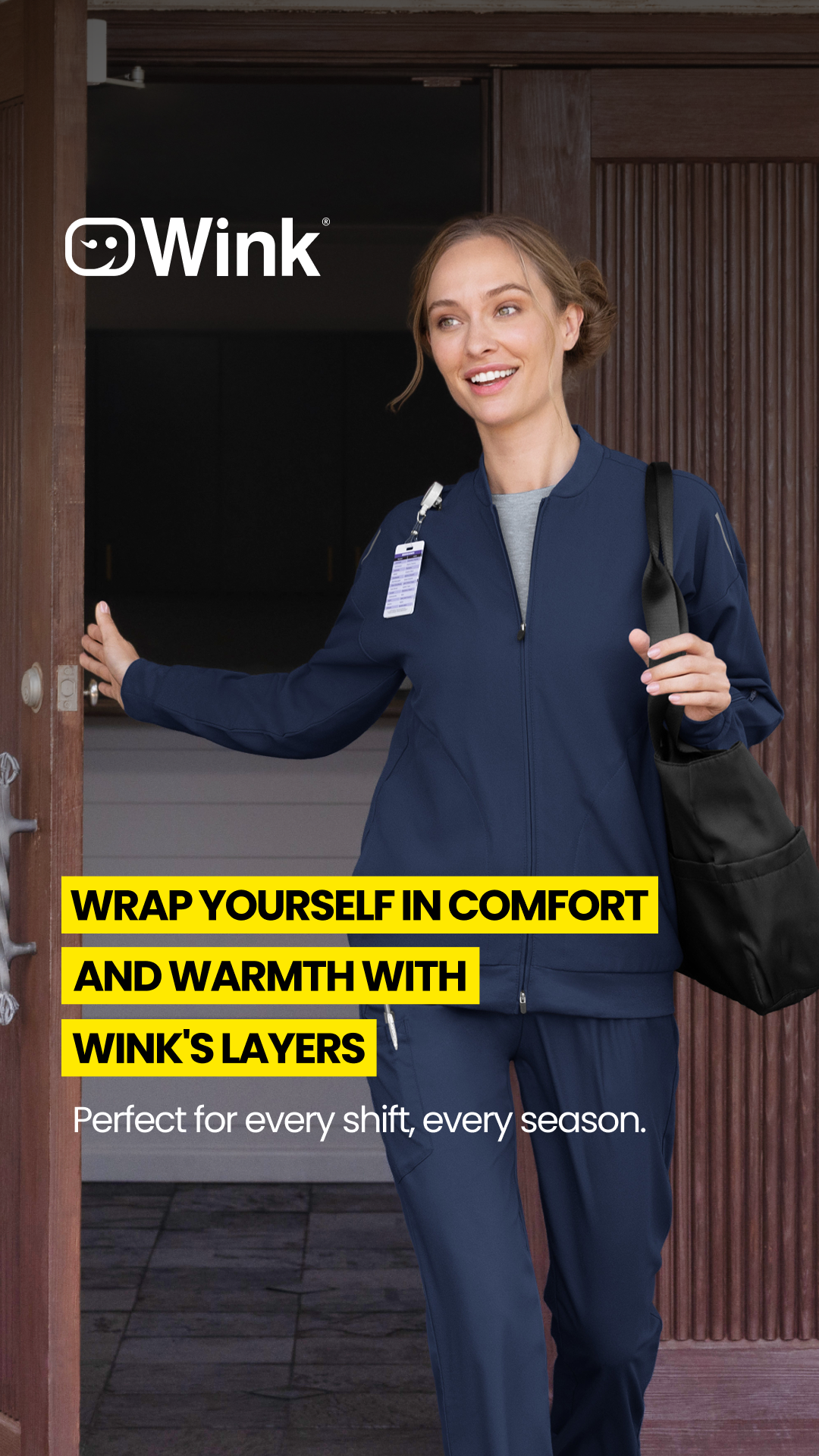 Wink Scrubs Facebook ad