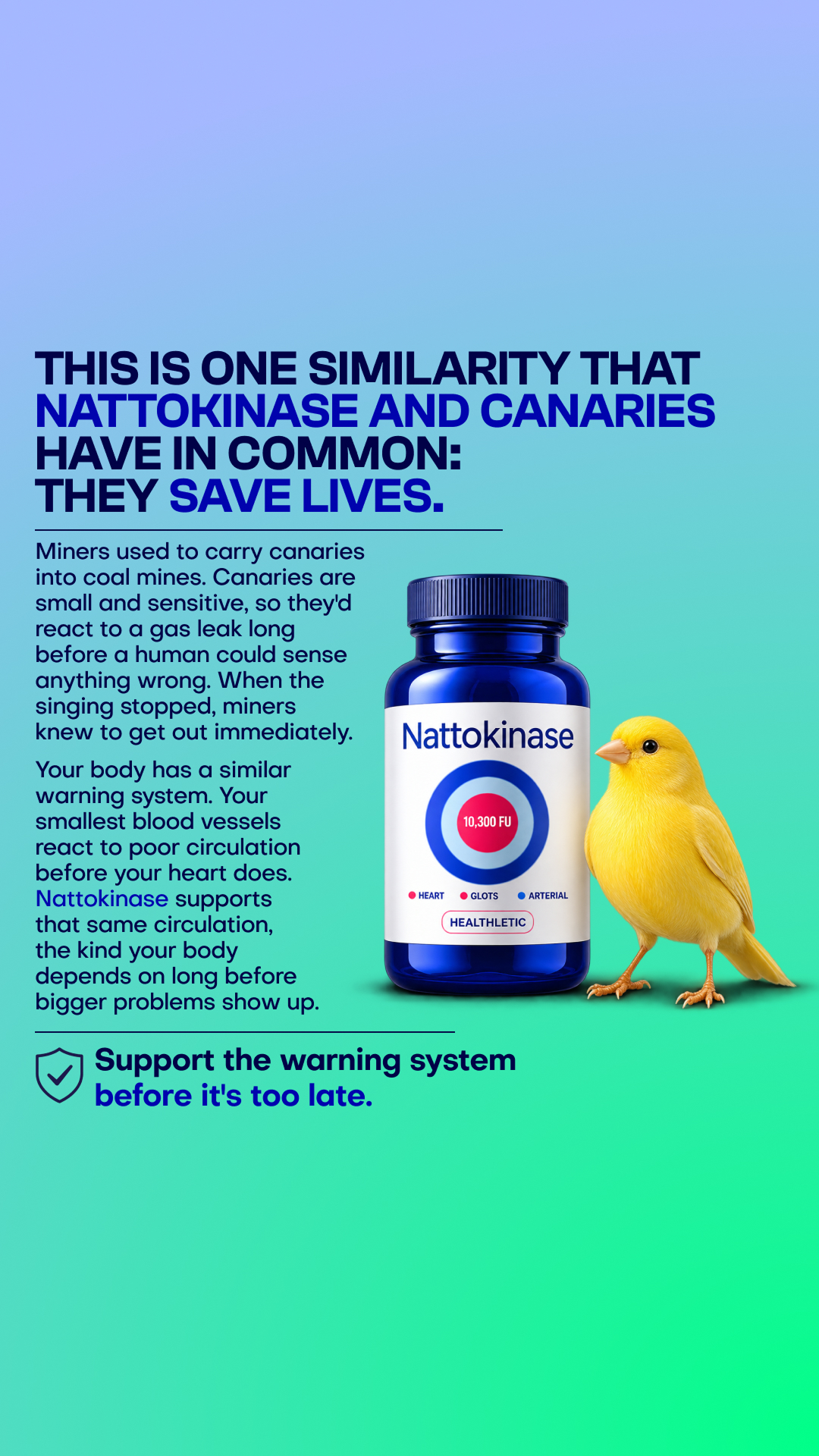 Healthletic Facebook ad