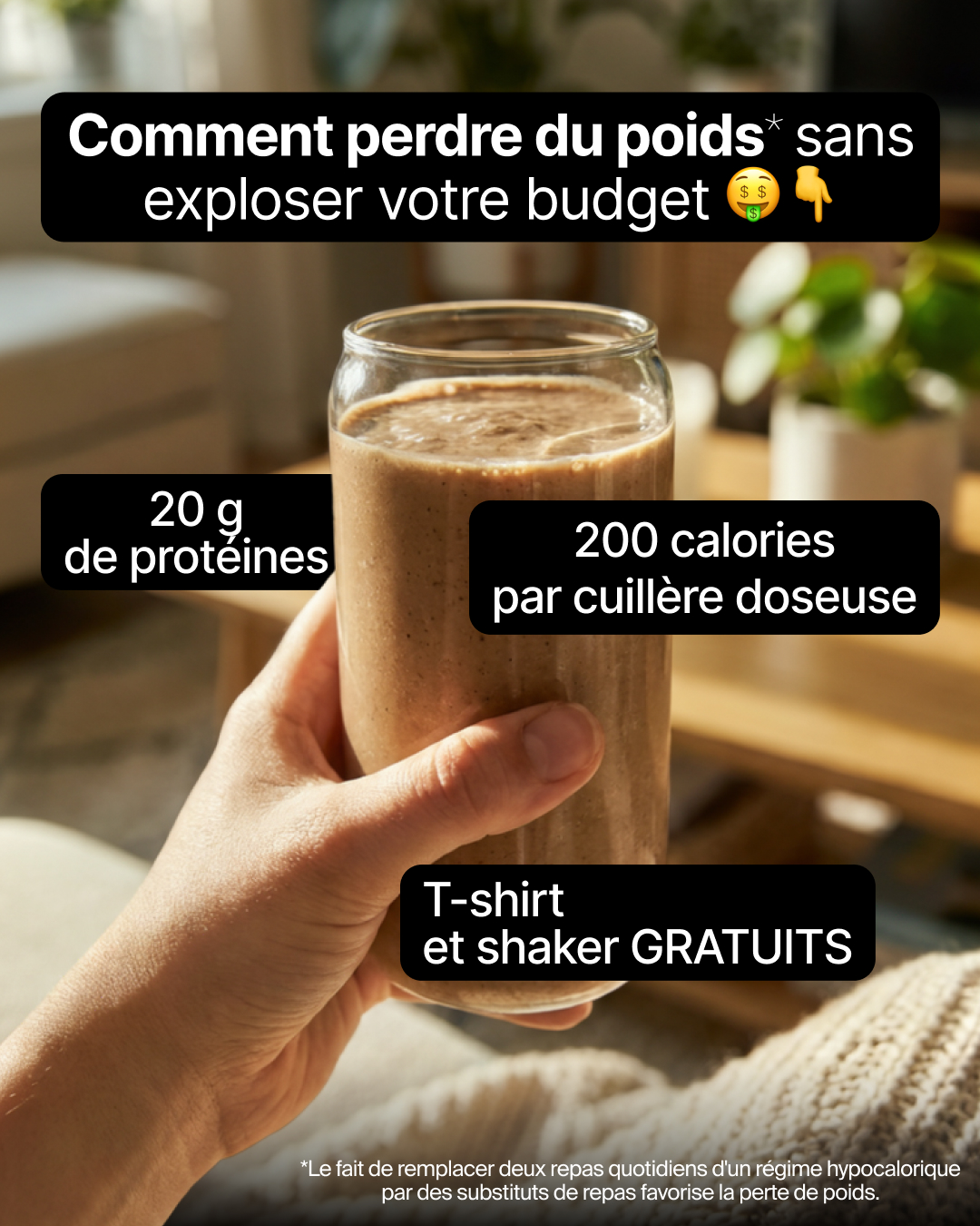 Huel Facebook ad