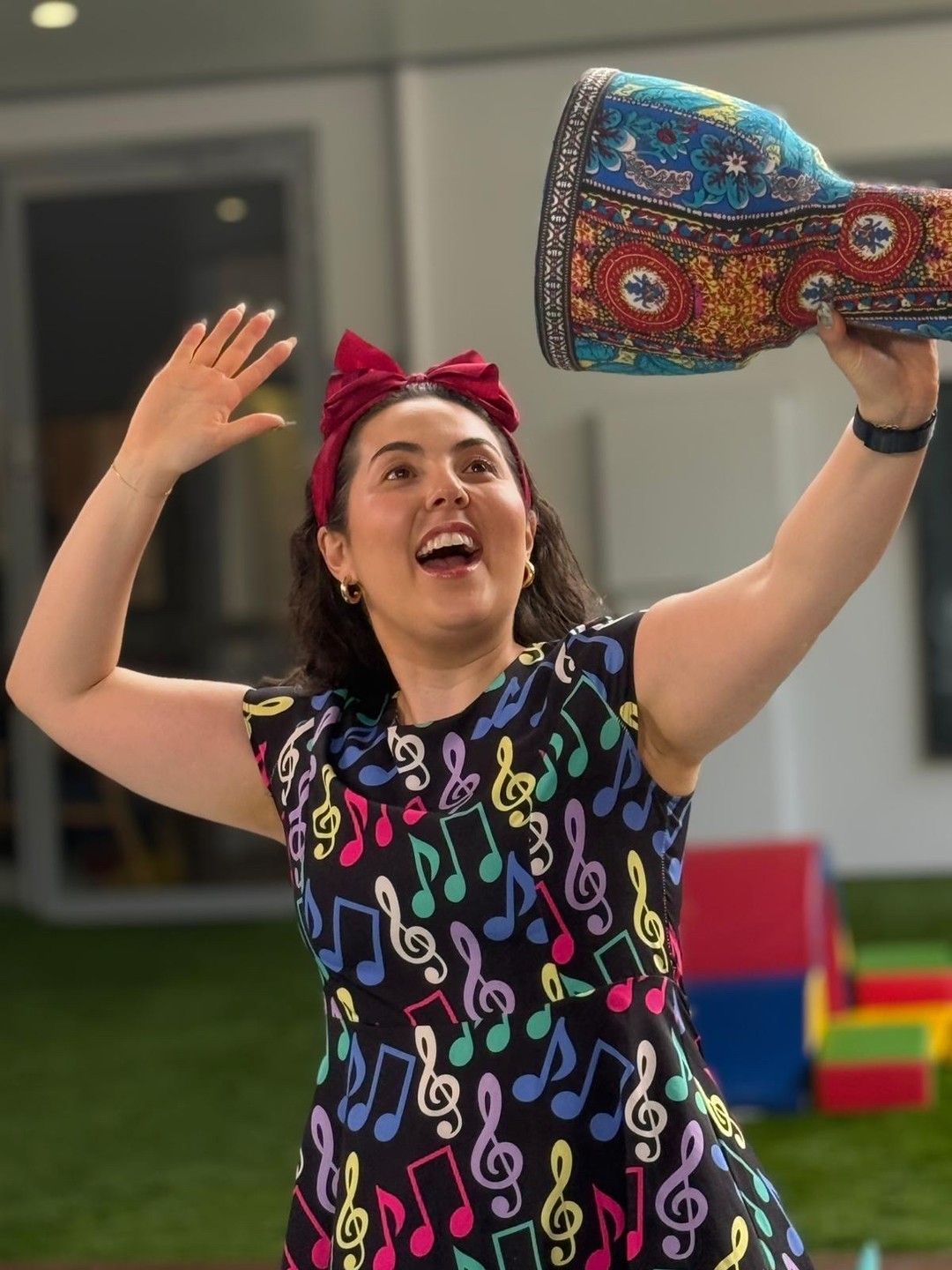 Rise & Shine Kindergarten Facebook ad: We’re so excited to introduce Miss Bianca, who…