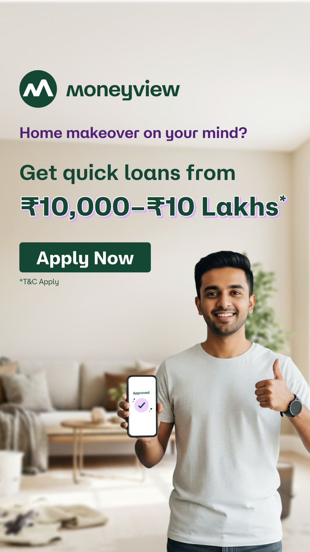 moneyview.in Facebook ad