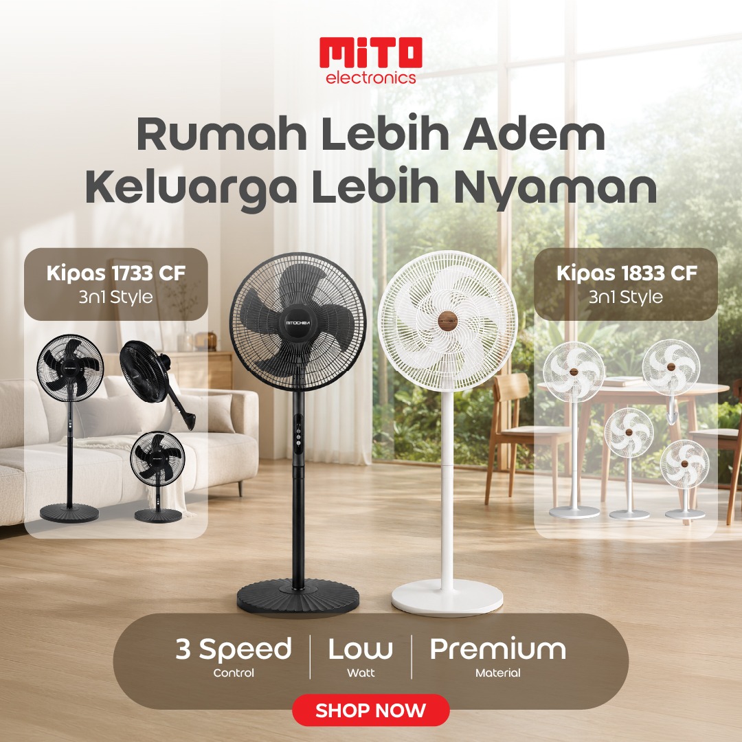 Mitochiba Electronic Facebook ad: BELANJA SEKARANG