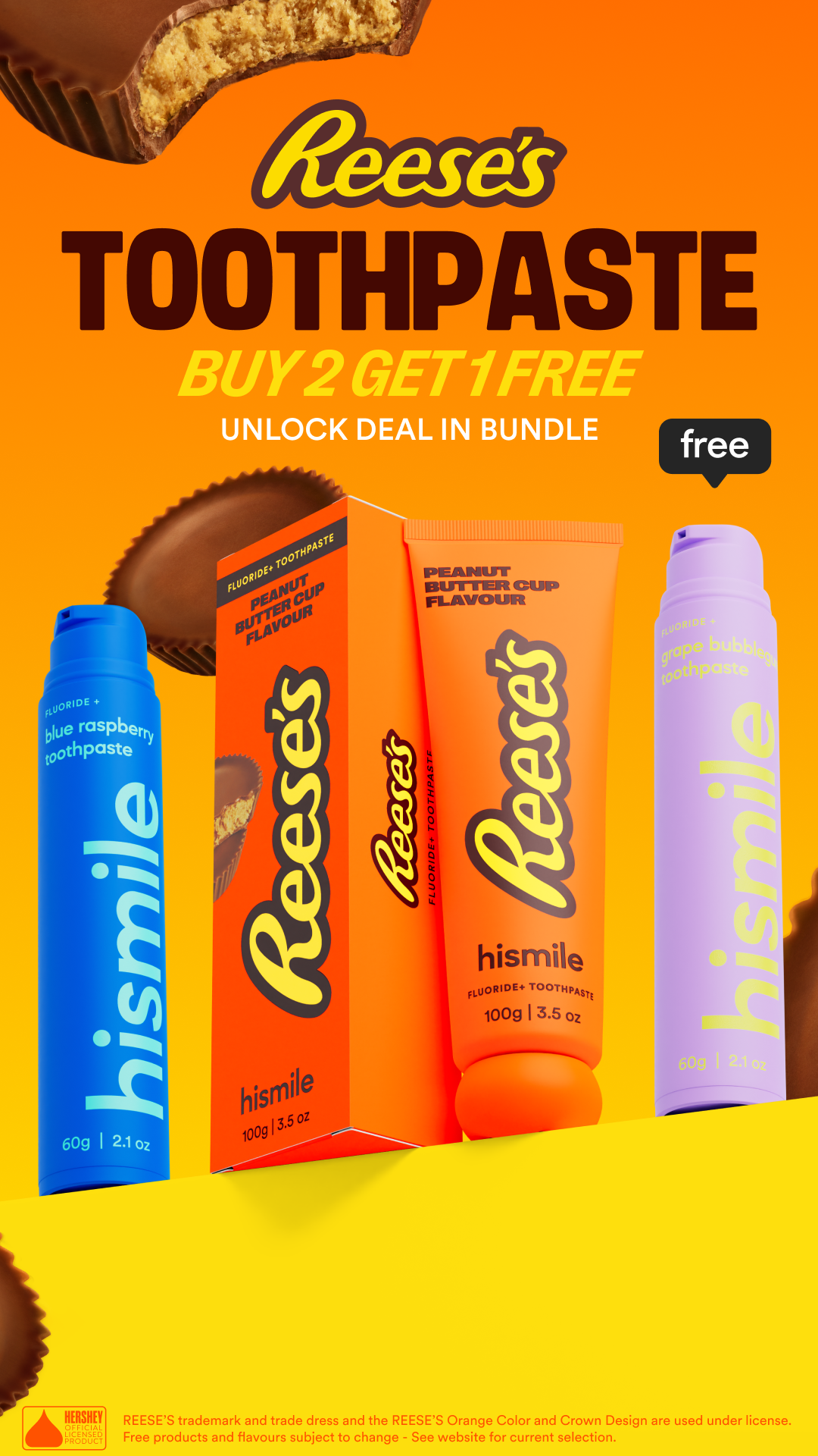 Hismile Facebook ad