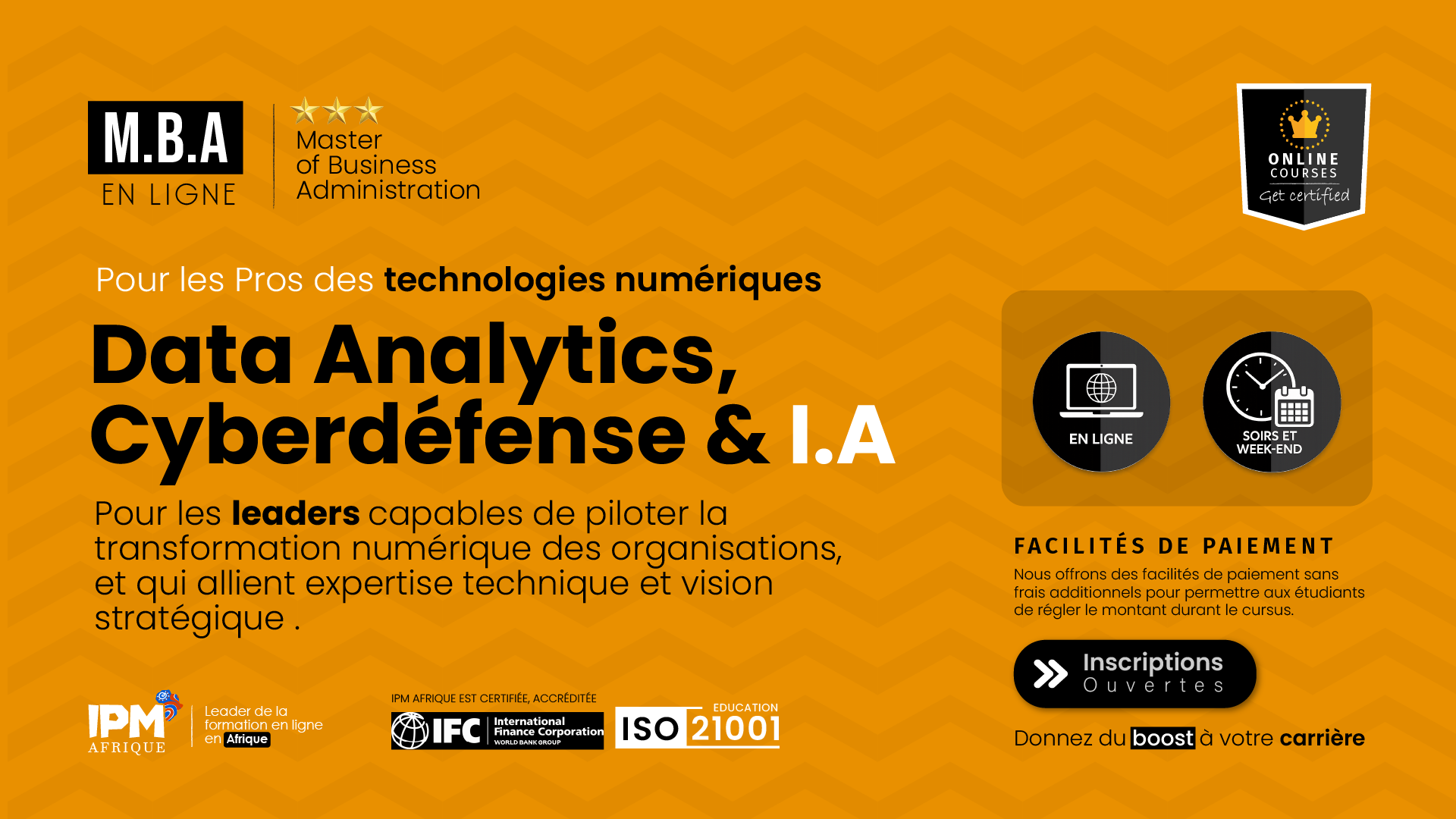 IPM- Institut polytechnique de Marrakech Facebook ad