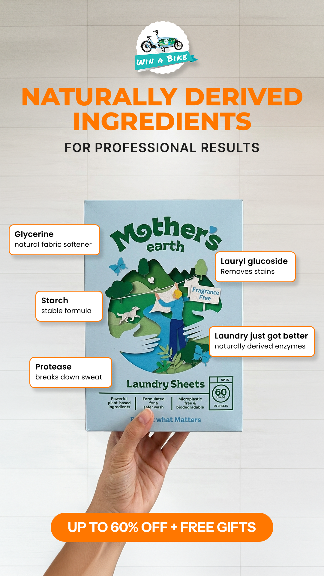 Mothers Earth Facebook ad