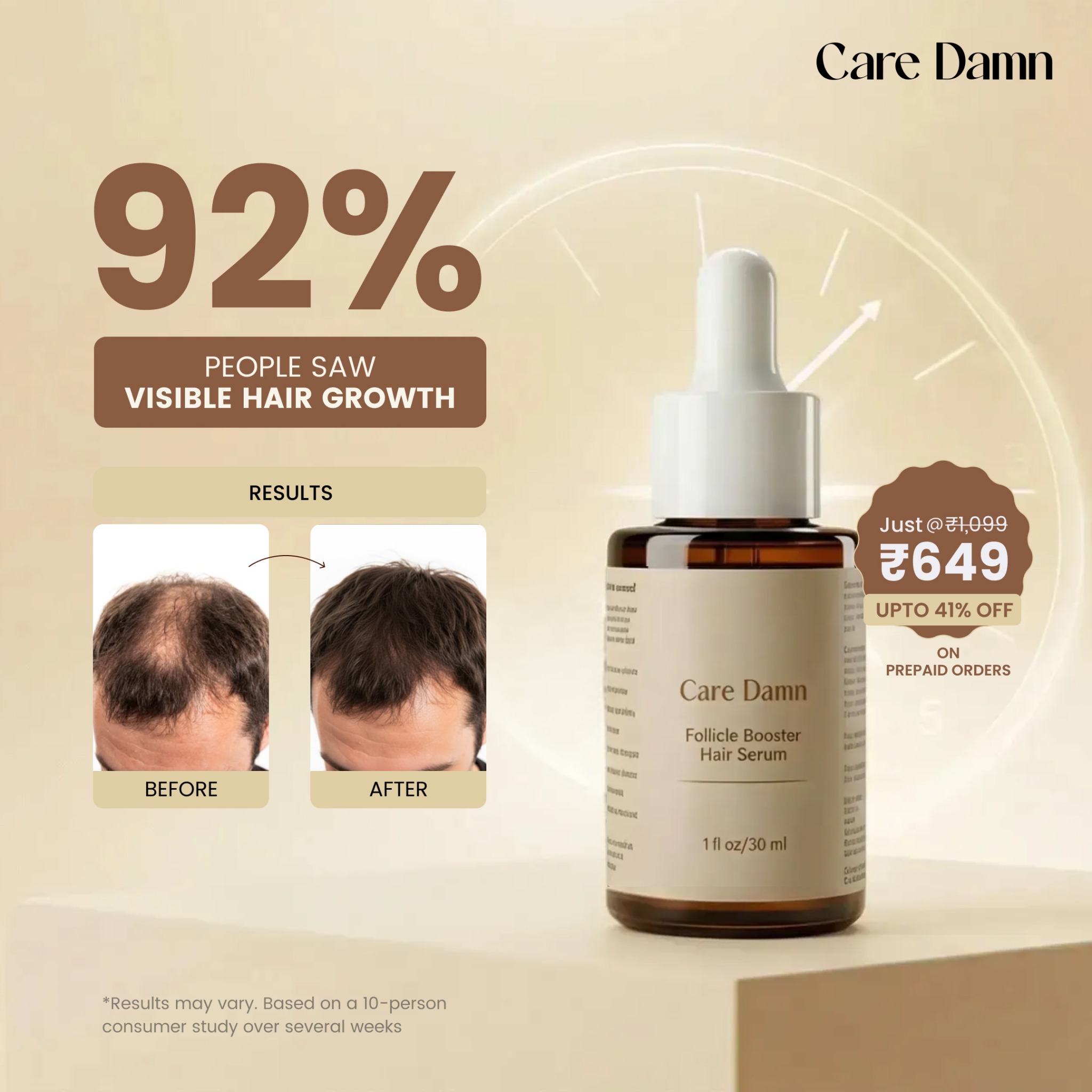 Caredamnofficial Facebook ad