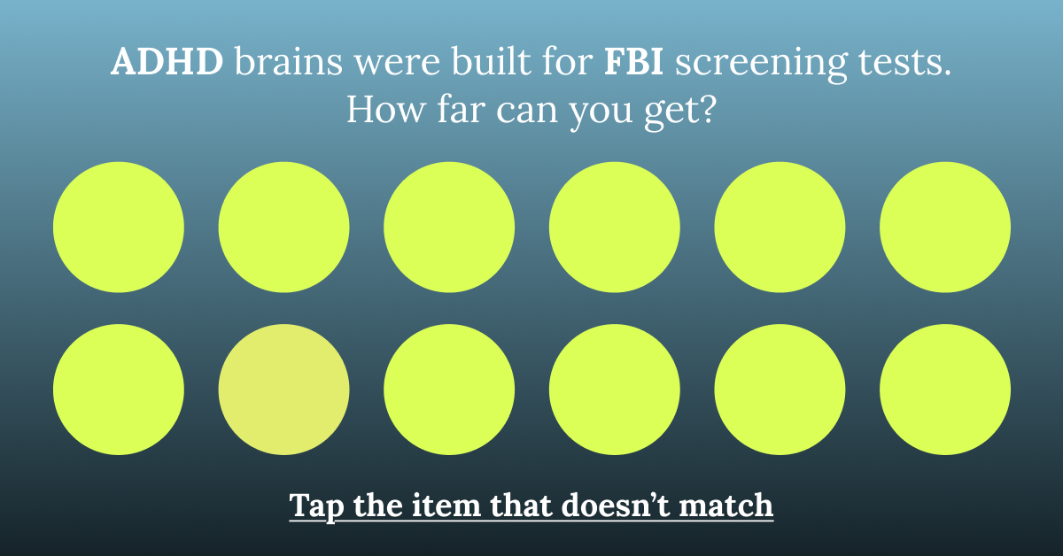 Brain Health Check Facebook ad