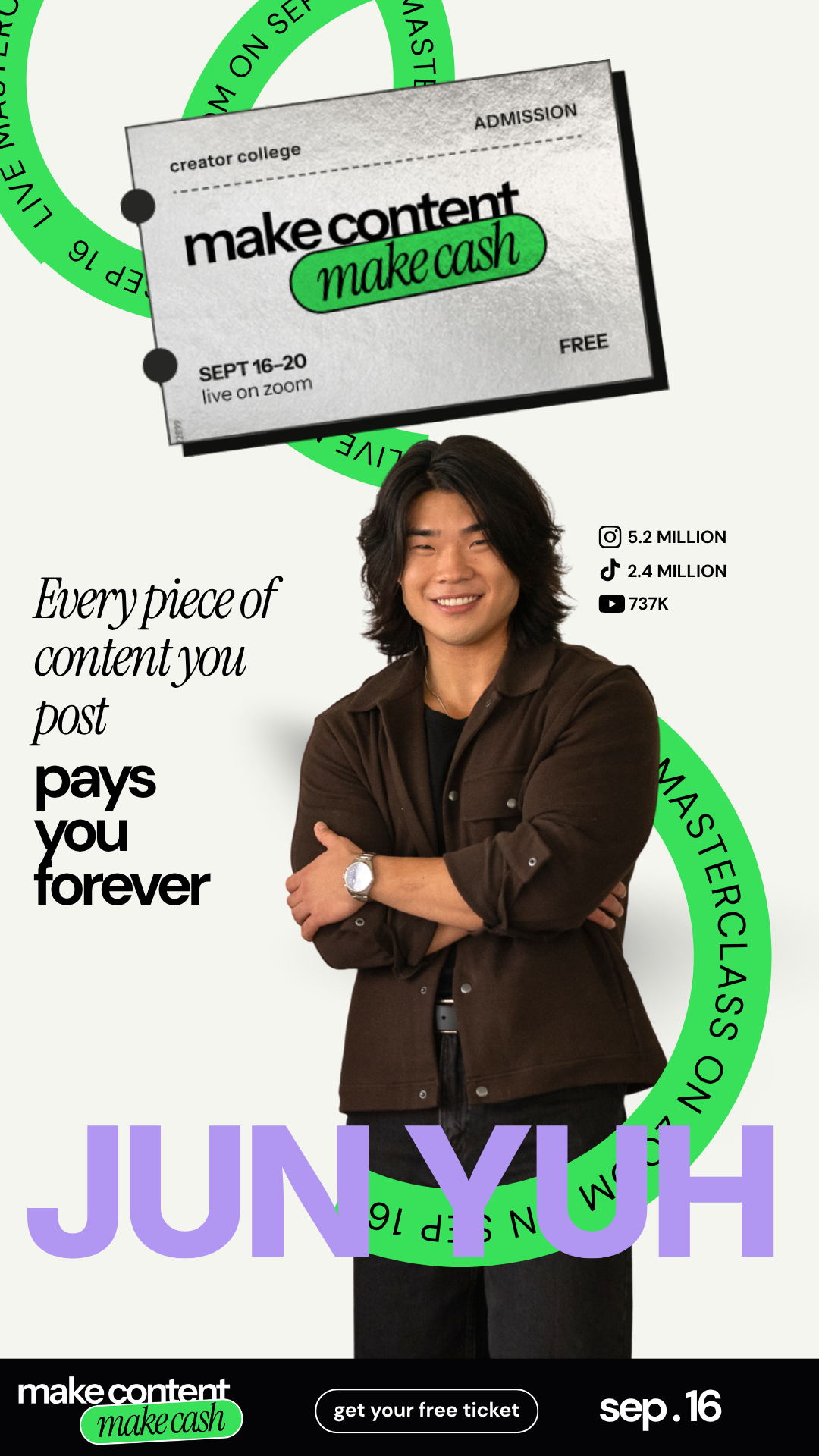 Jun Yuh Facebook ad