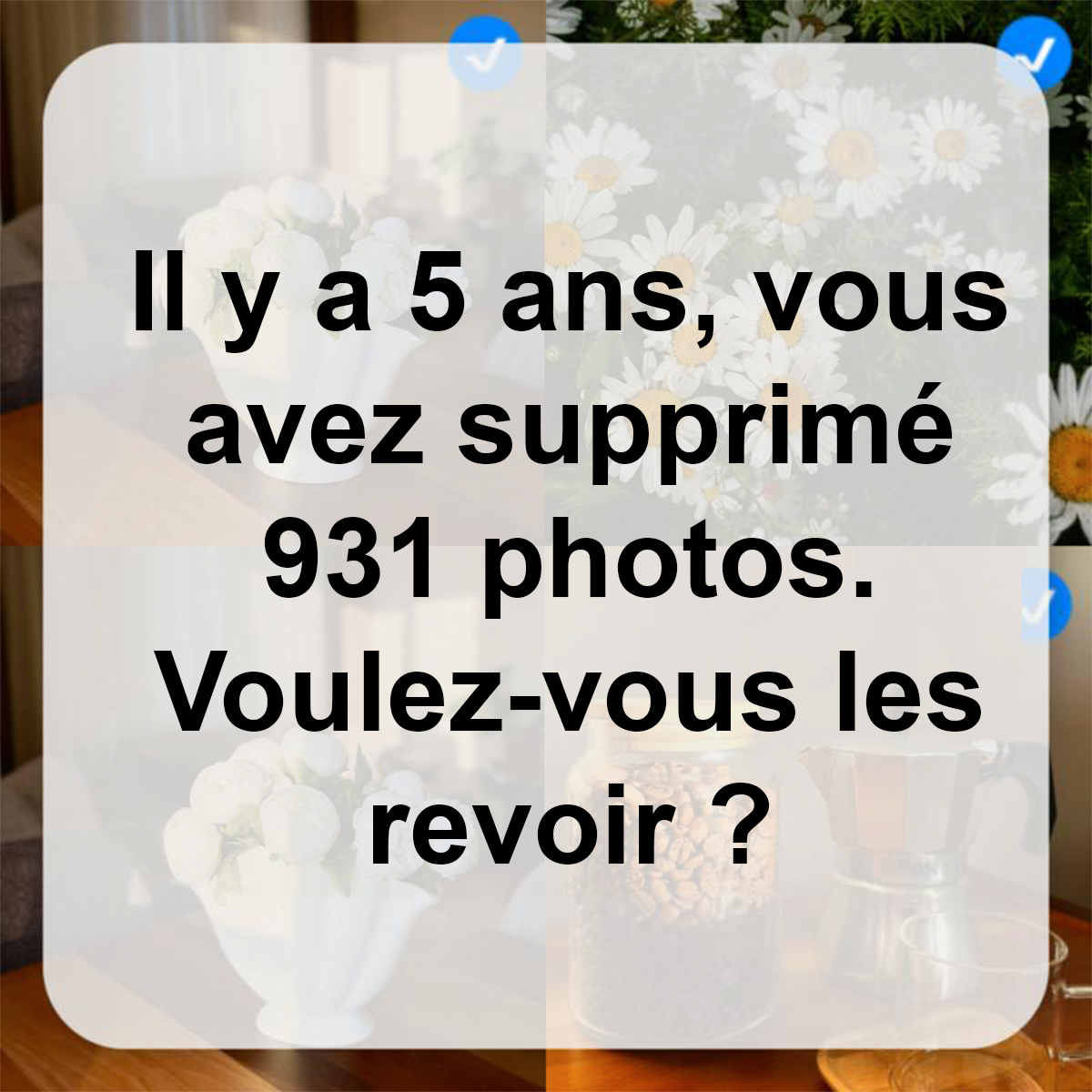 ReVive: Photo - File Recovery Facebook ad: Récupérez les photos de famille