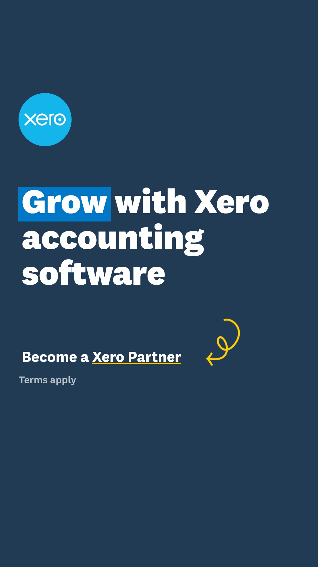 Xero Facebook ad