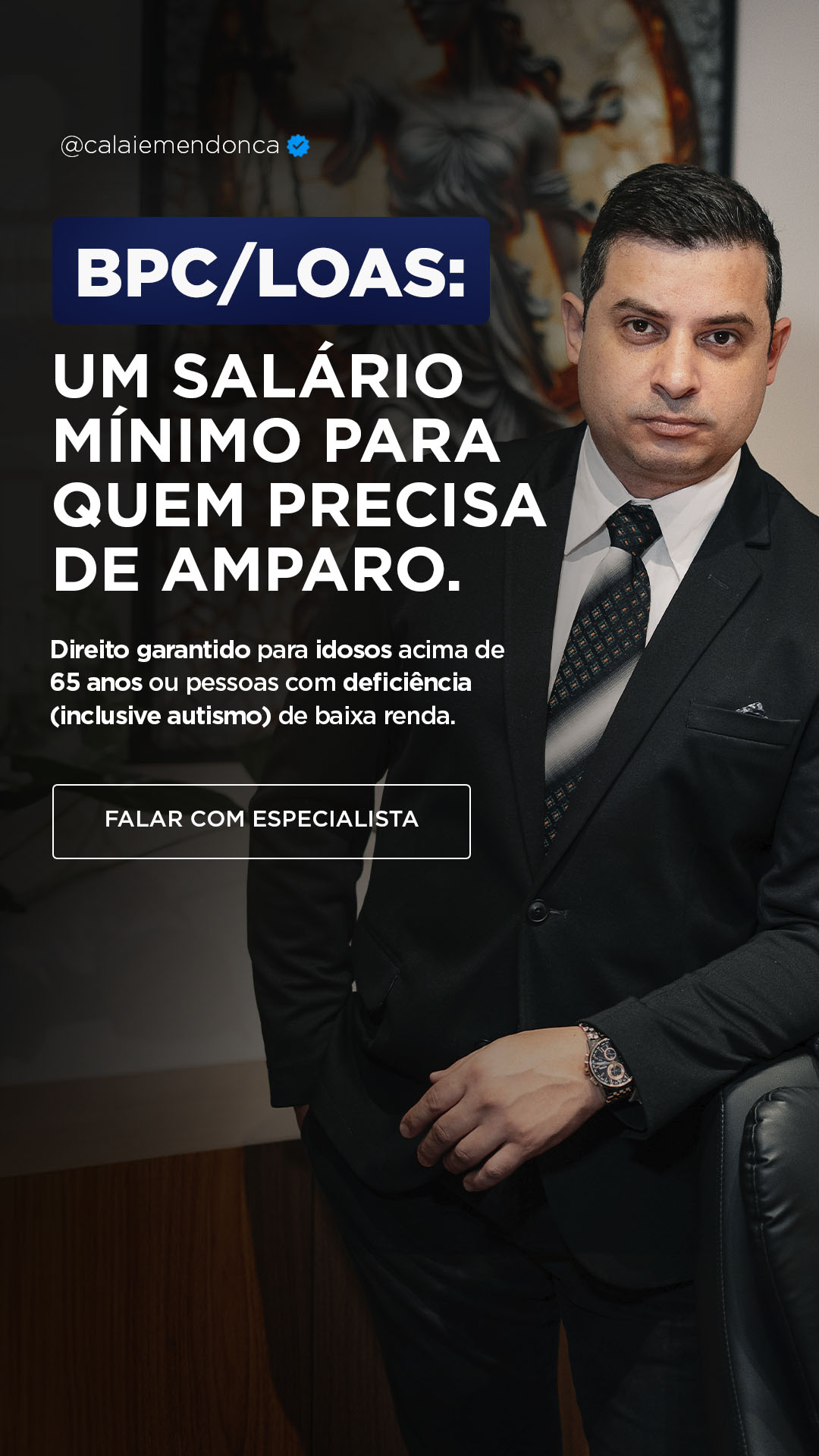 Calai e Mendonça advocacia Facebook ad from Mar 3, 2026