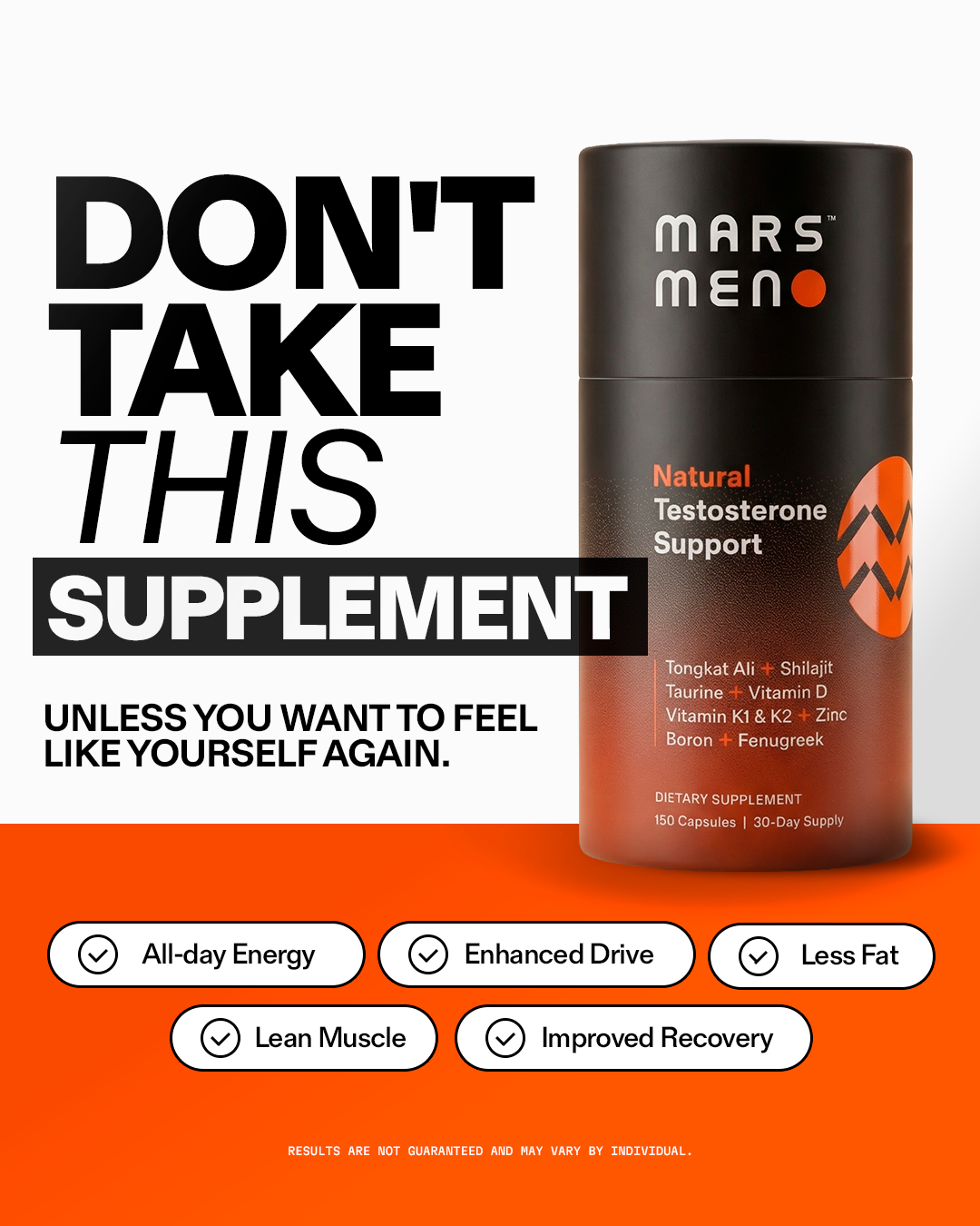 Mars Men Facebook ad