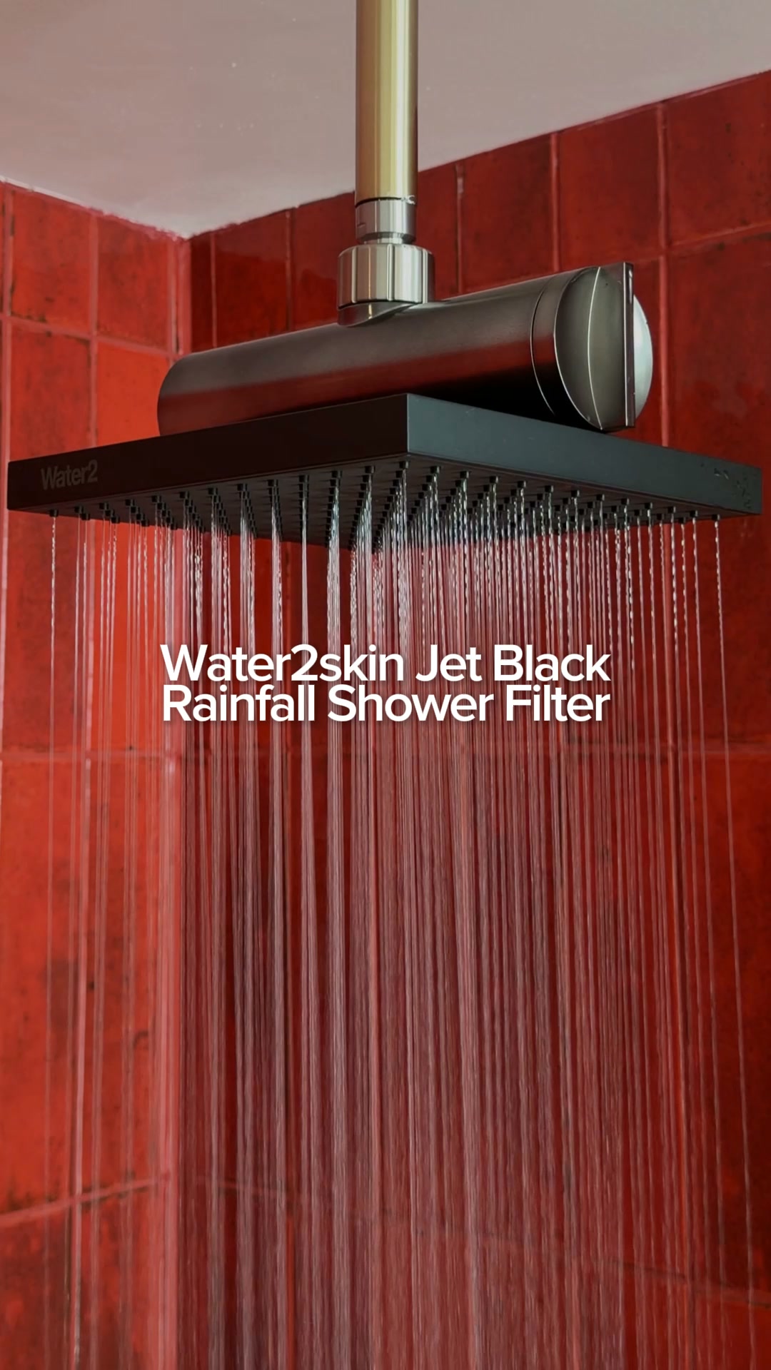 Water2skin Facebook ad: Your hair routine starts with water