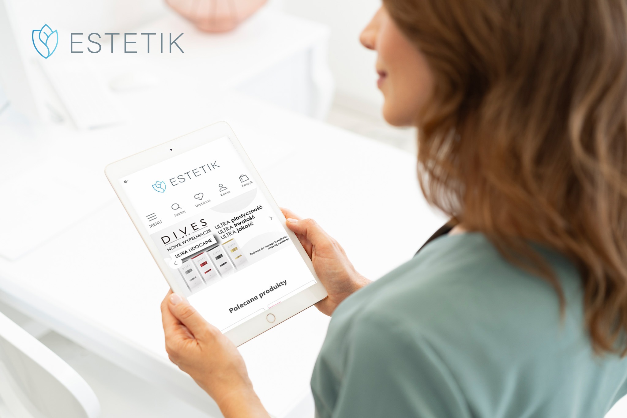 Estetik.pl Facebook ad: Oryginalne produkty z oficjalnej dystrybucji