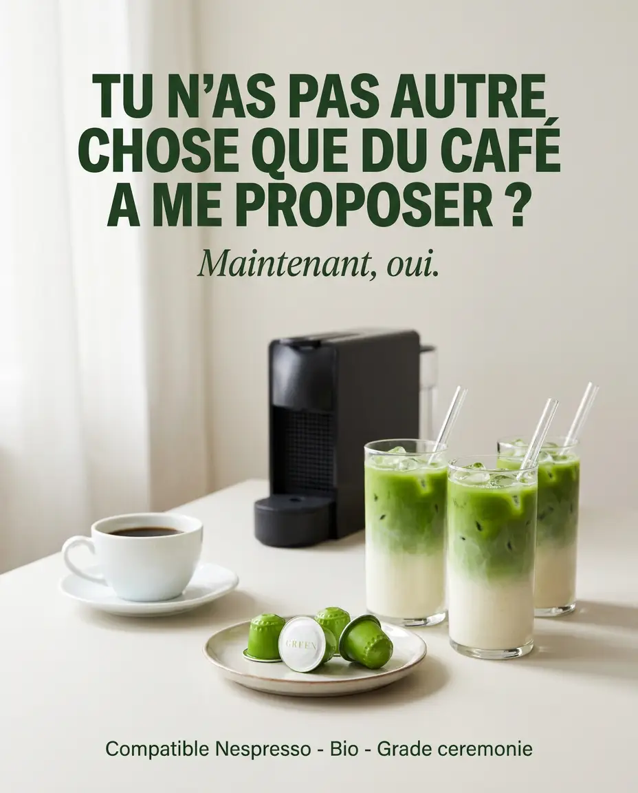 Green Facebook ad