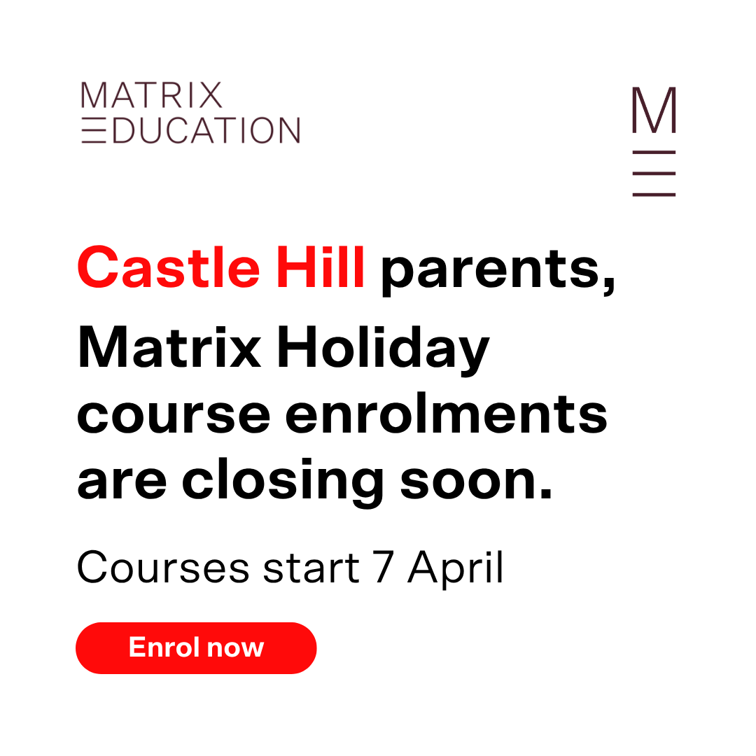 Matrix Education Facebook ad