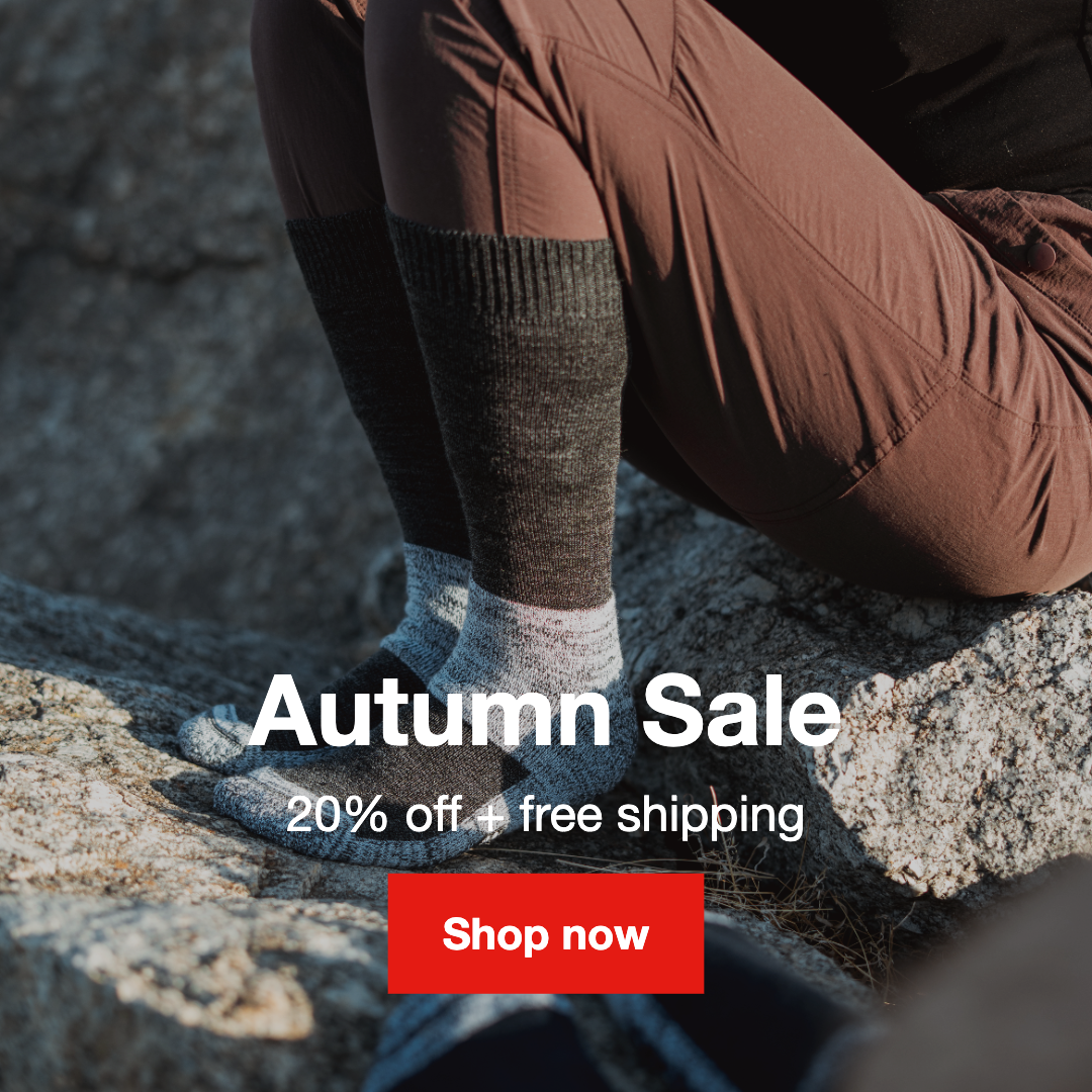 Rohner Socks Facebook ad: Autumn Sale: -20% at Rohner Socks