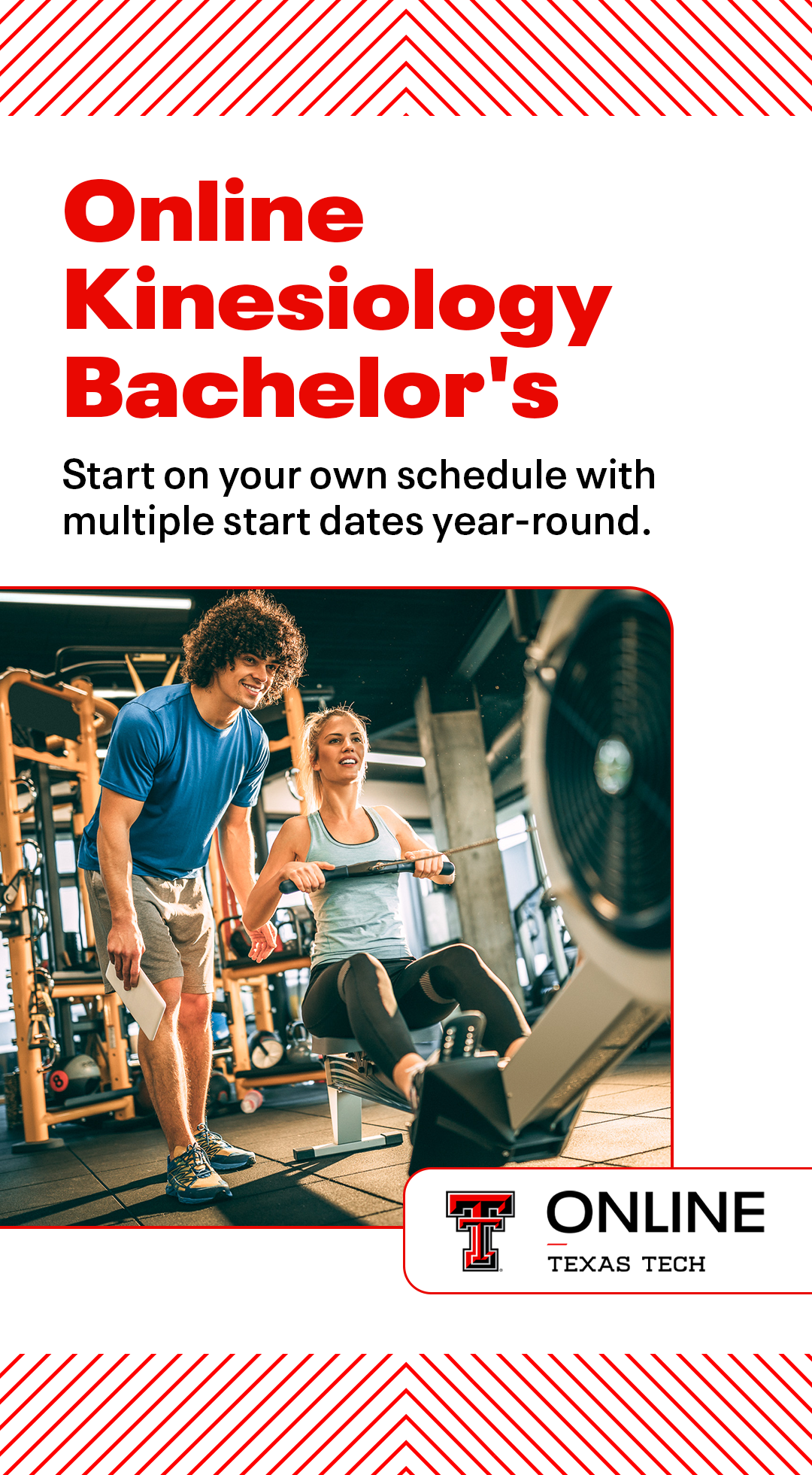 Texas Tech University Online Facebook ad