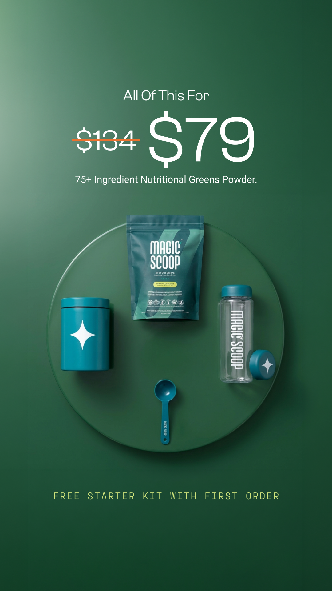 Magic Scoop Facebook ad