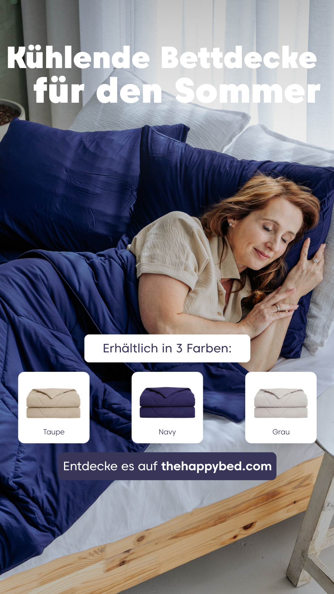 Thehappybed.de Facebook ad