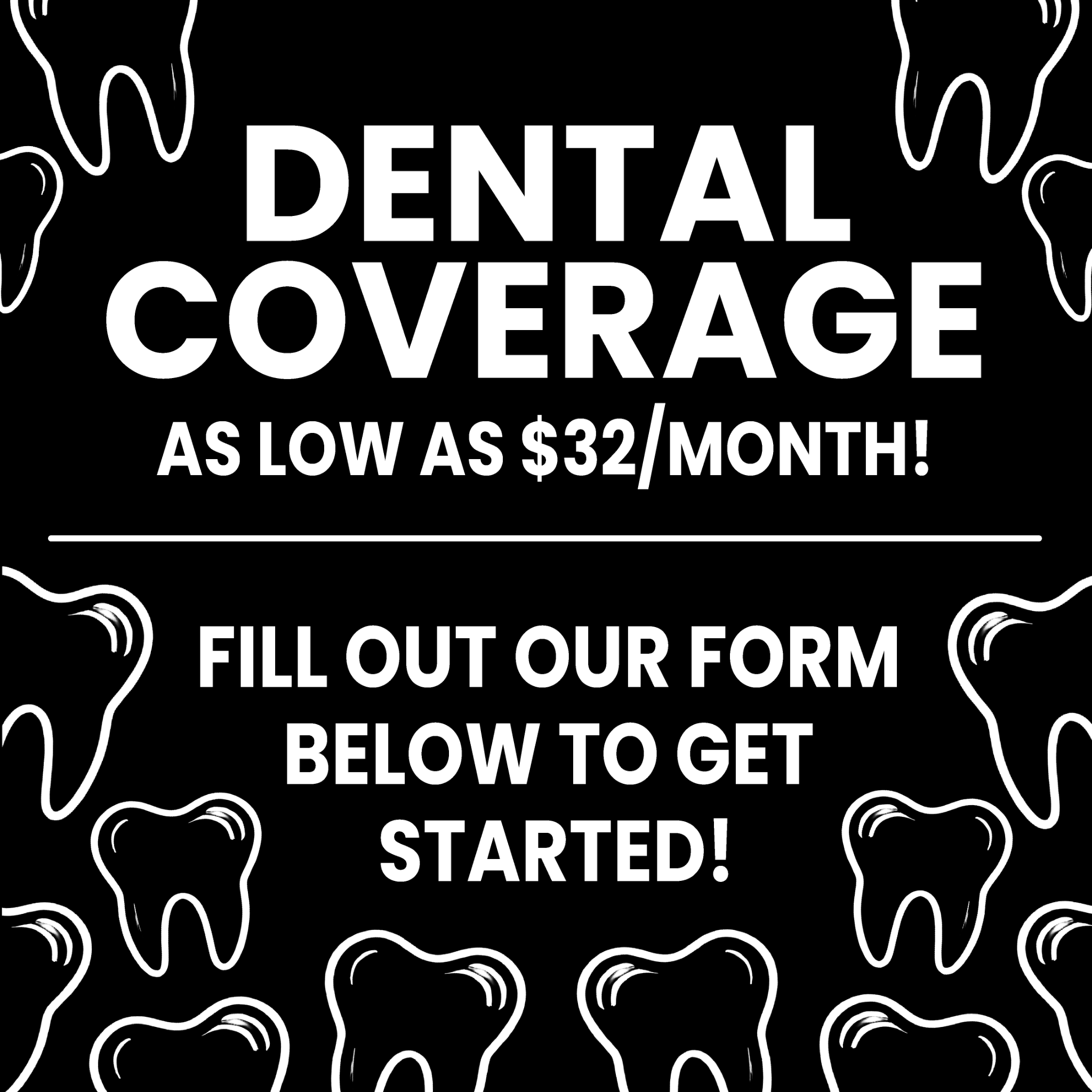 Jon Waller Facebook ad: Dental Coverage That Fits Your Budget