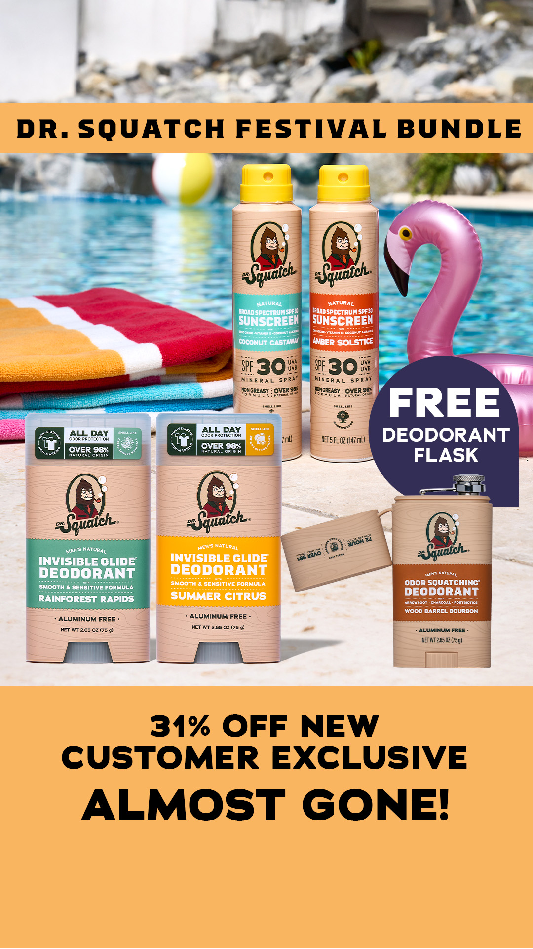 Dr. Squatch Facebook ad