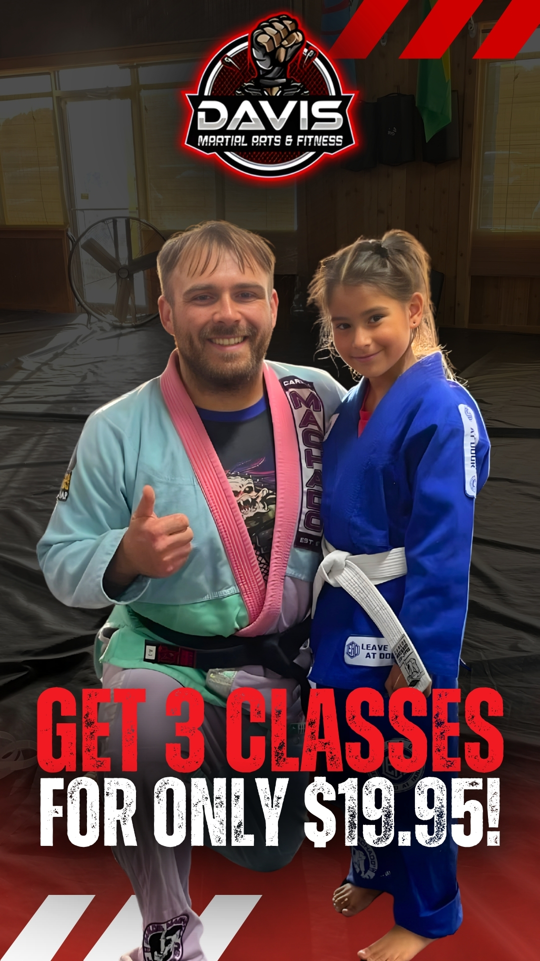 Davis Martial Arts & Fitness Facebook ad