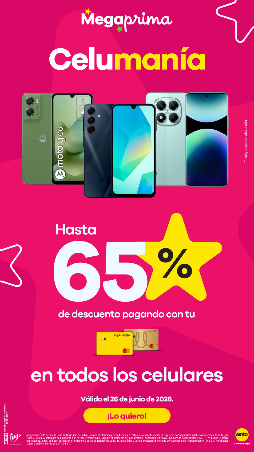 Éxito Facebook ad