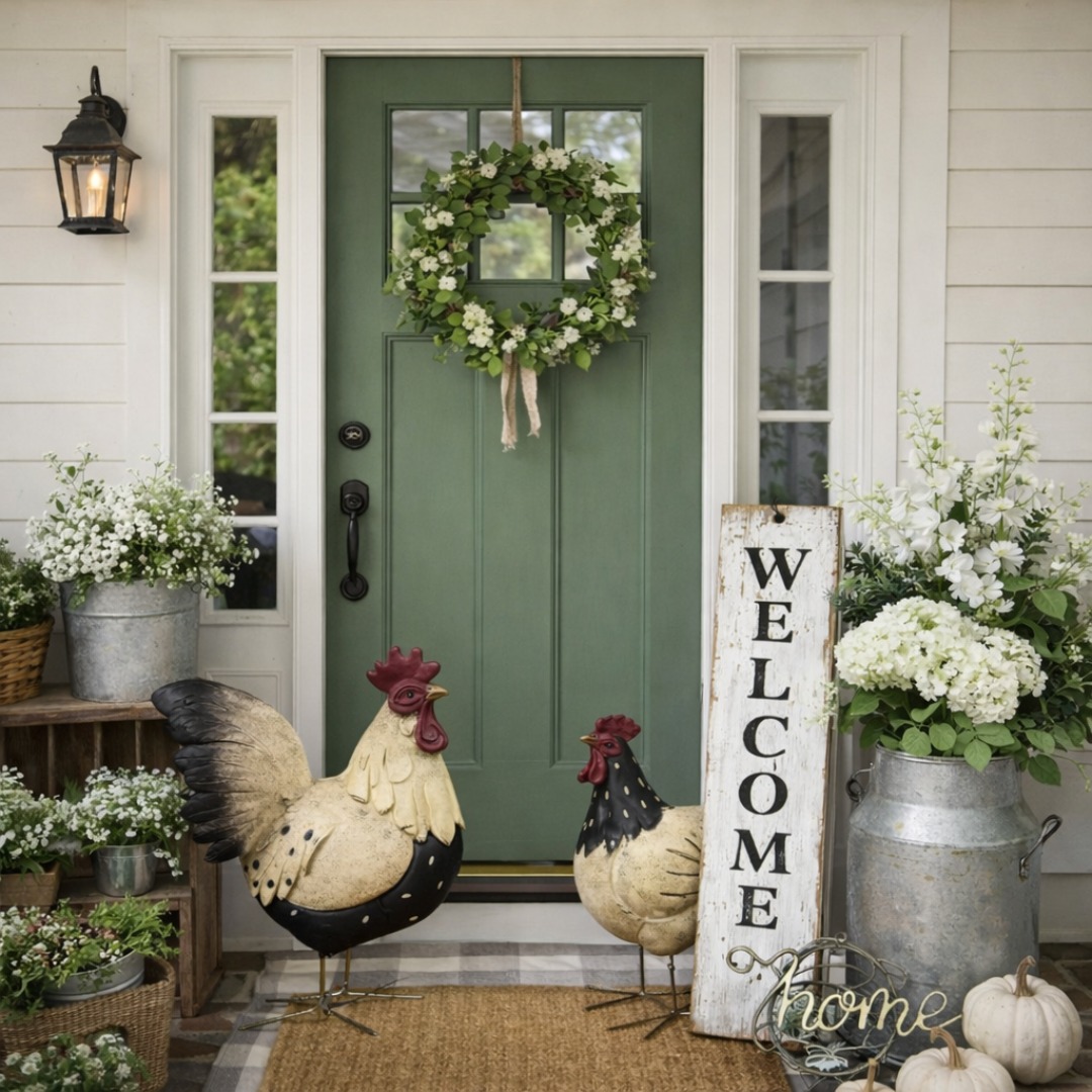 finehomegarden Facebook ad: Landhaus-Liebe für deinen Eingangsbereich