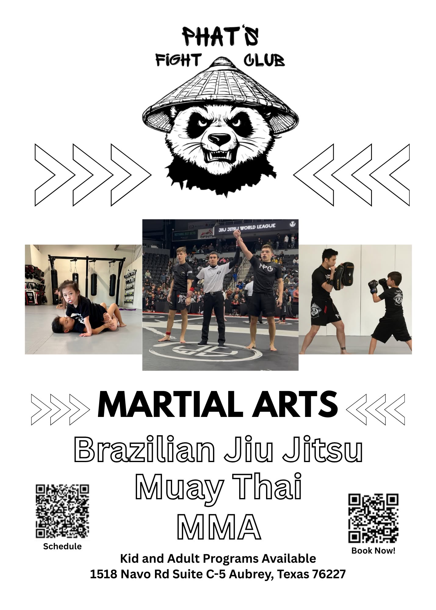 Phat's Fight Club Facebook ad: Struggling in school?