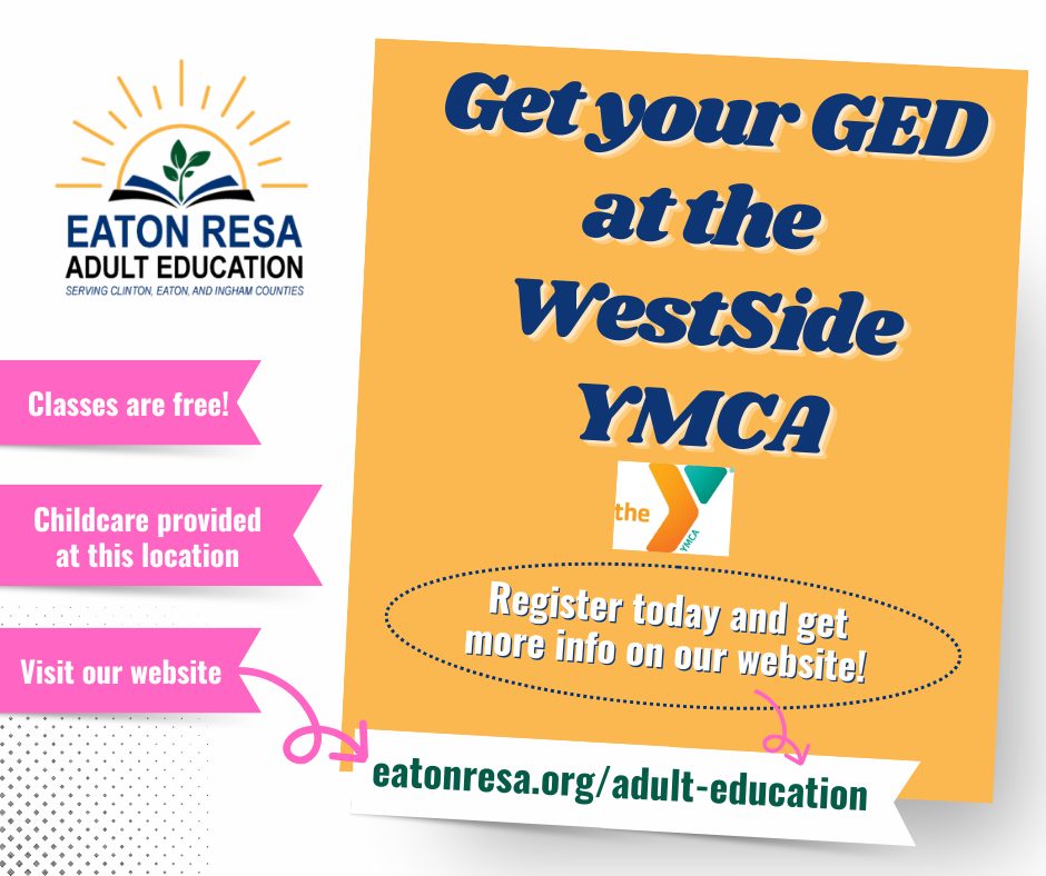 Eaton RESA Adult Education Facebook ad: Adult Education