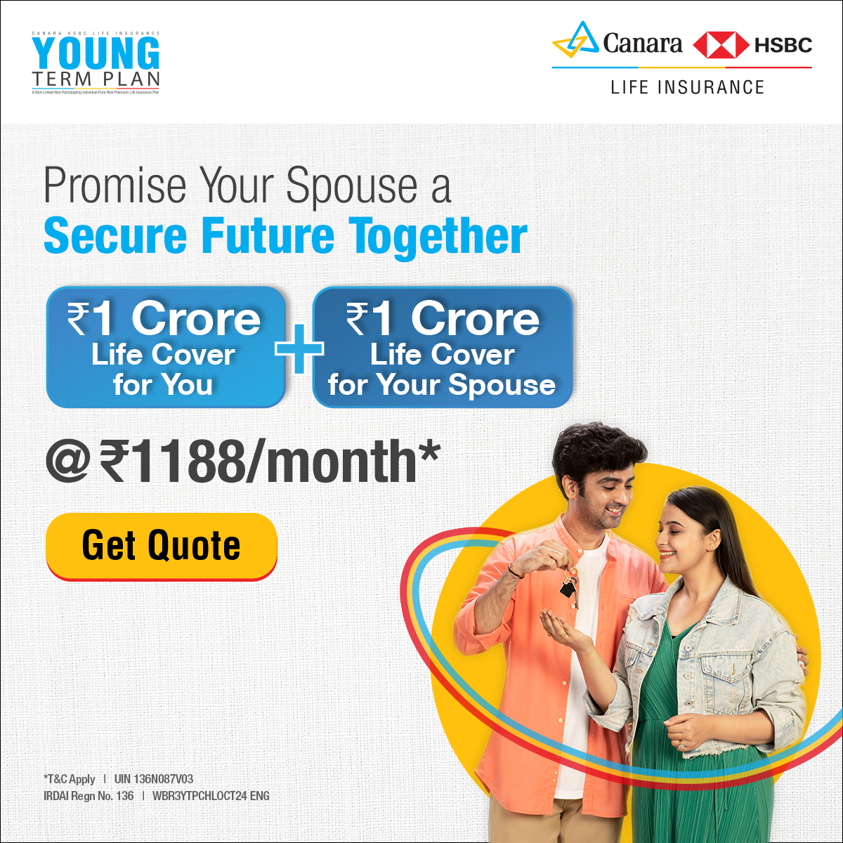 Canara HSBC Life Insurance Company Limited Facebook ad