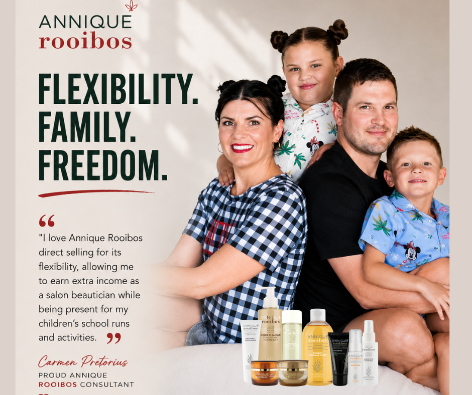 Annique Rooibos Home Office Facebook ad