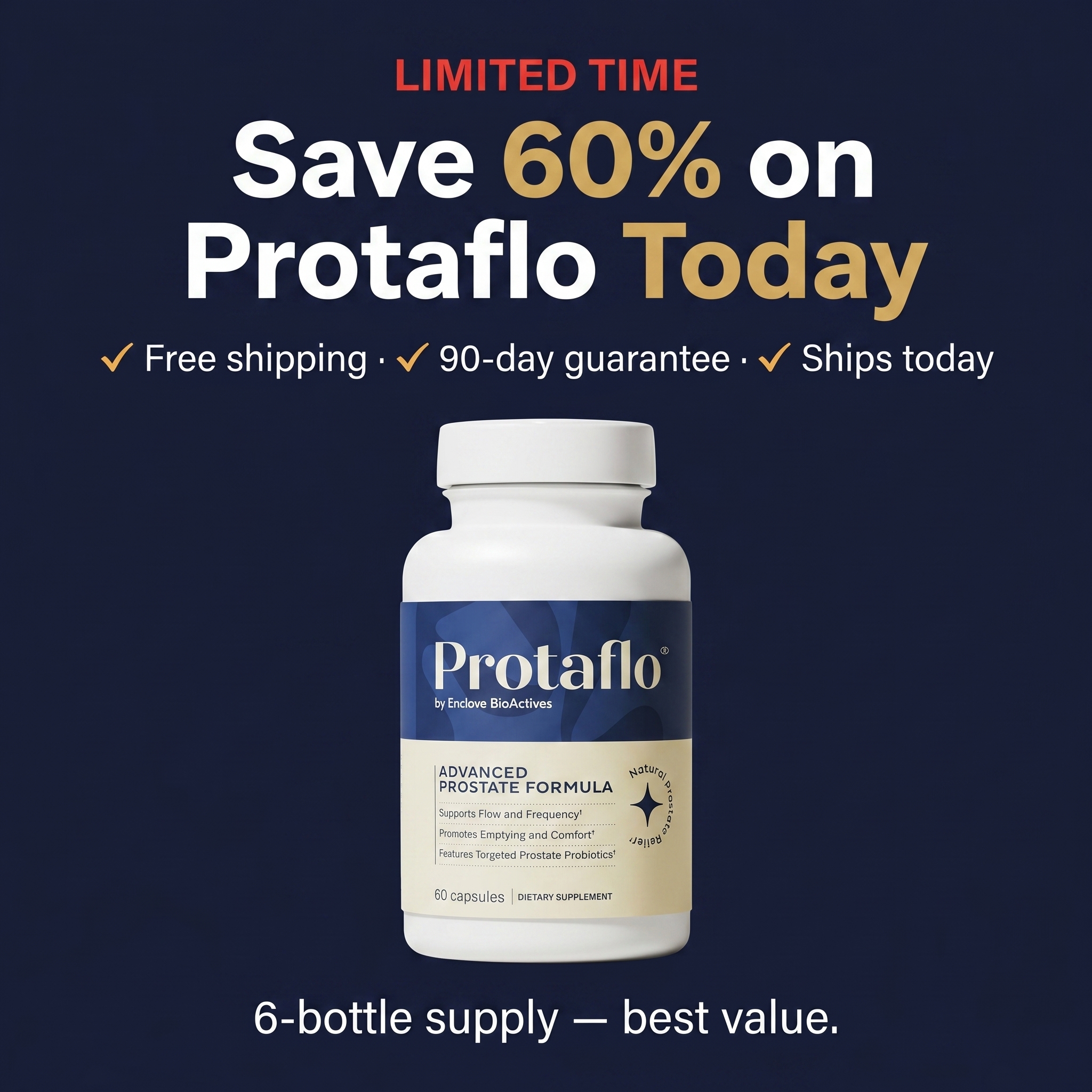 Protaflo Facebook ad