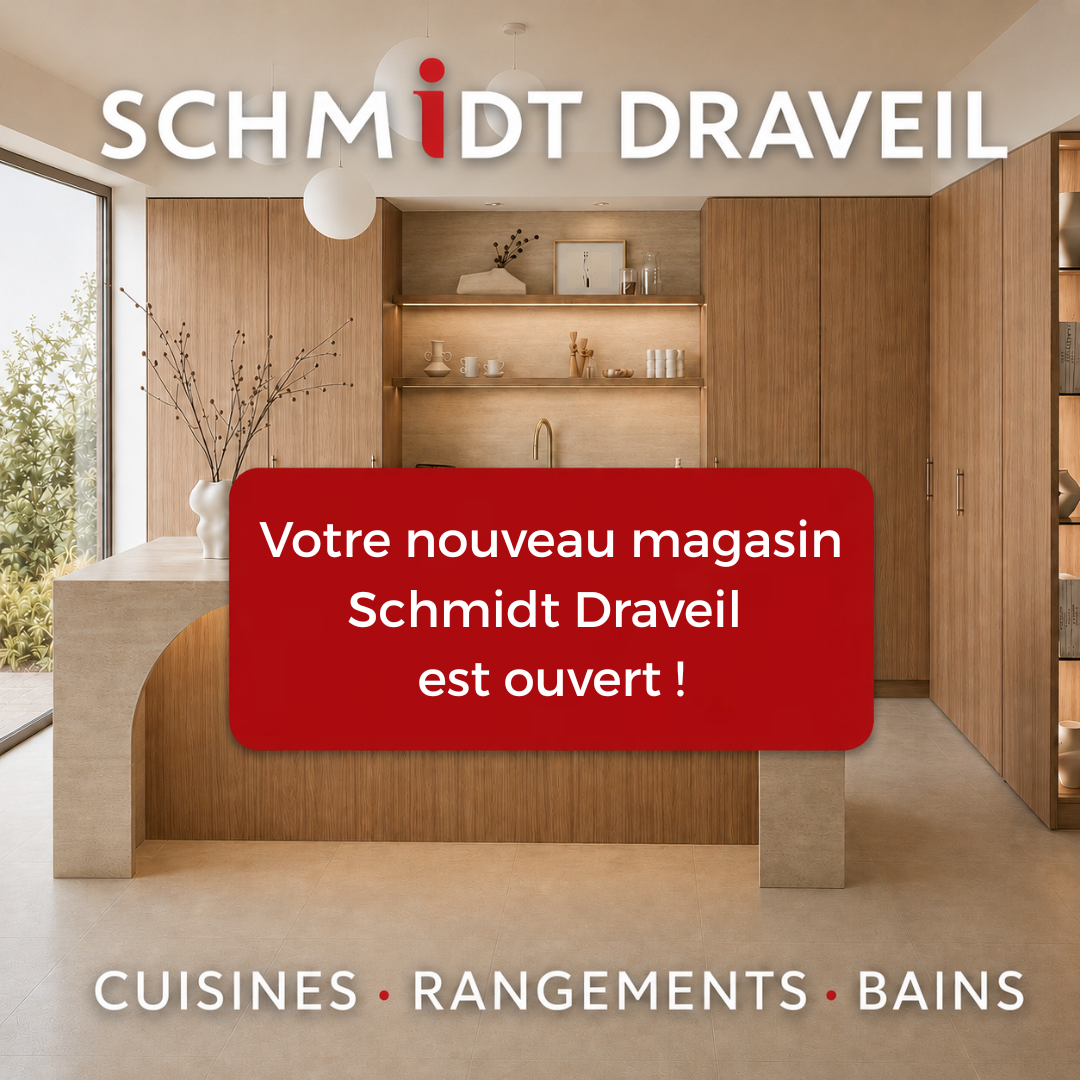 Schmidt Viry-Châtillon Facebook ad: Ouverture Schmidt Draveil