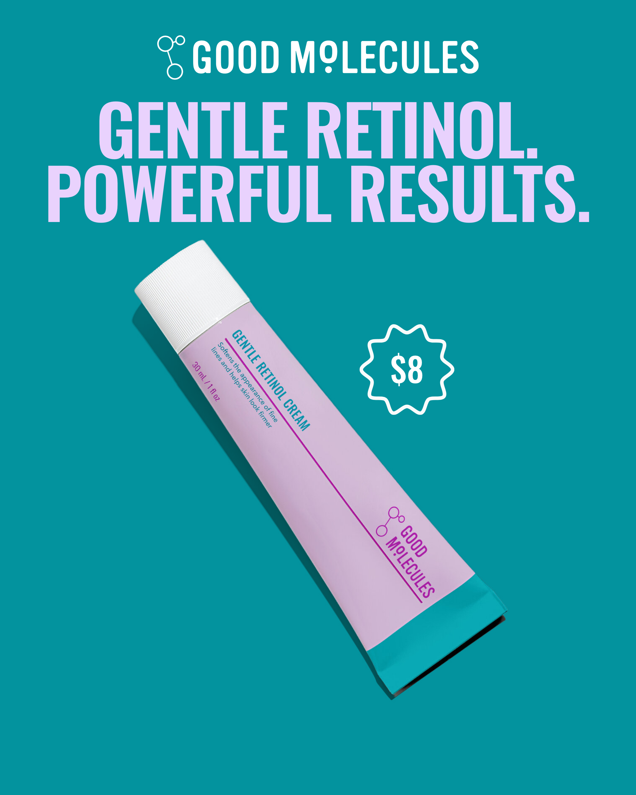 Good Molecules Facebook ad