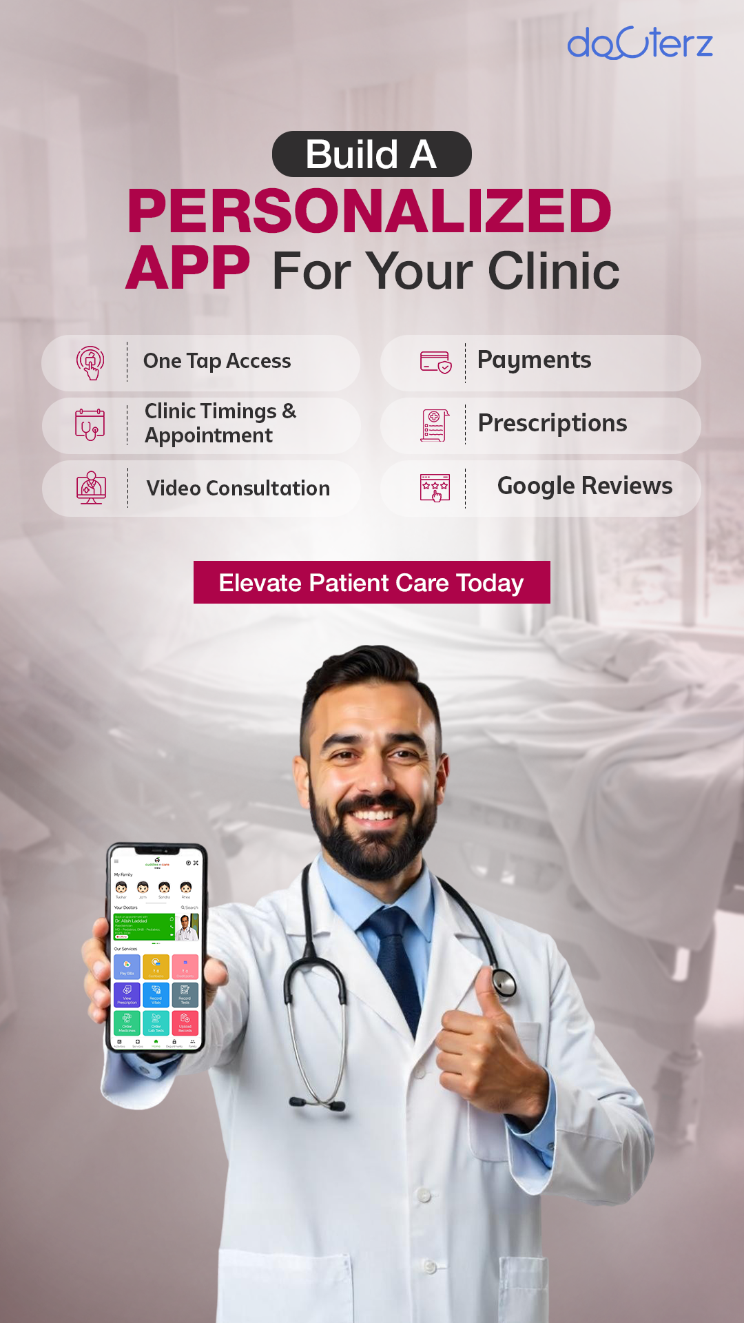 Docterz Corner Facebook ad