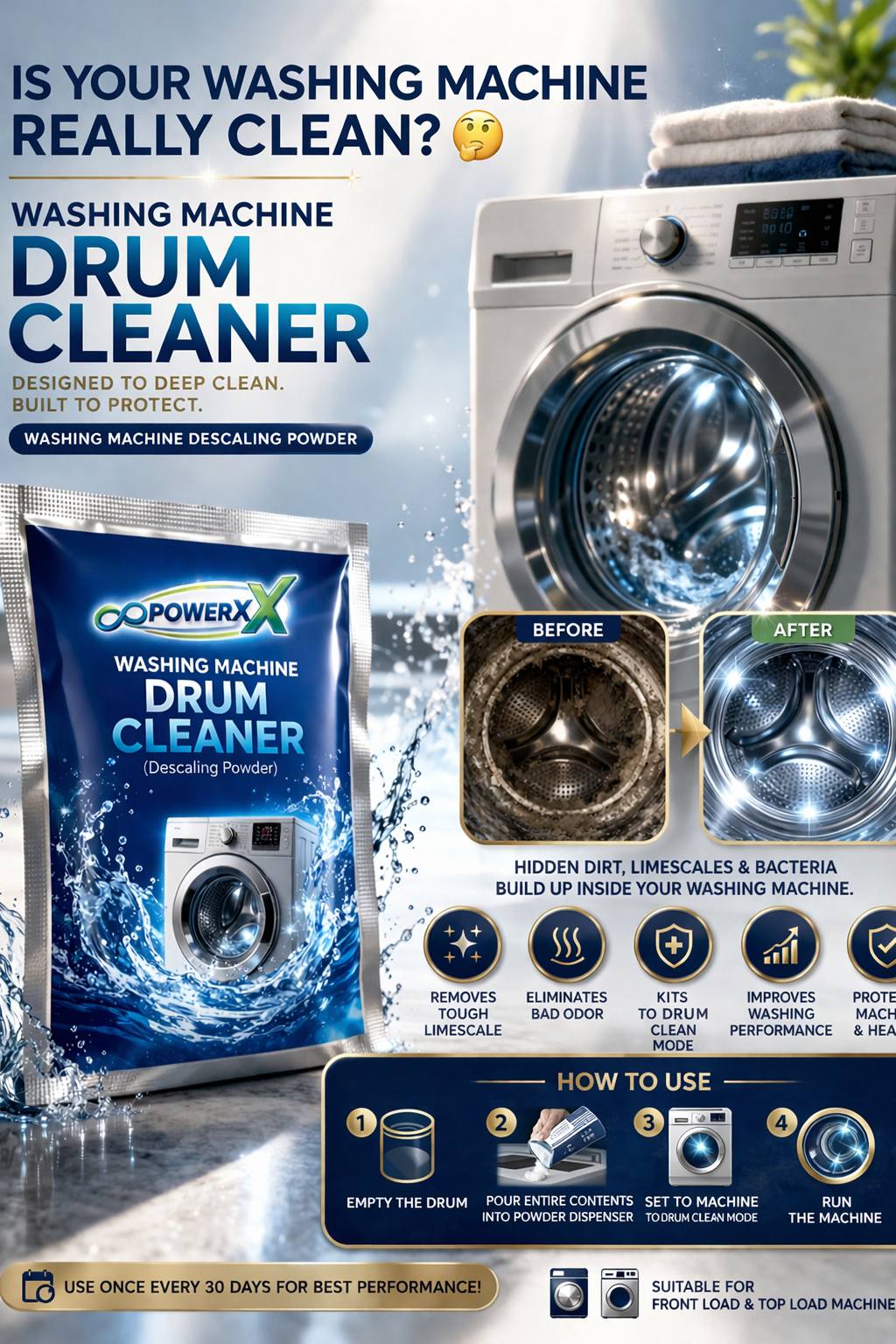 Prativa Chemicals Facebook ad: तपाईंको कपडा सफा छ… तर Washing Machine?