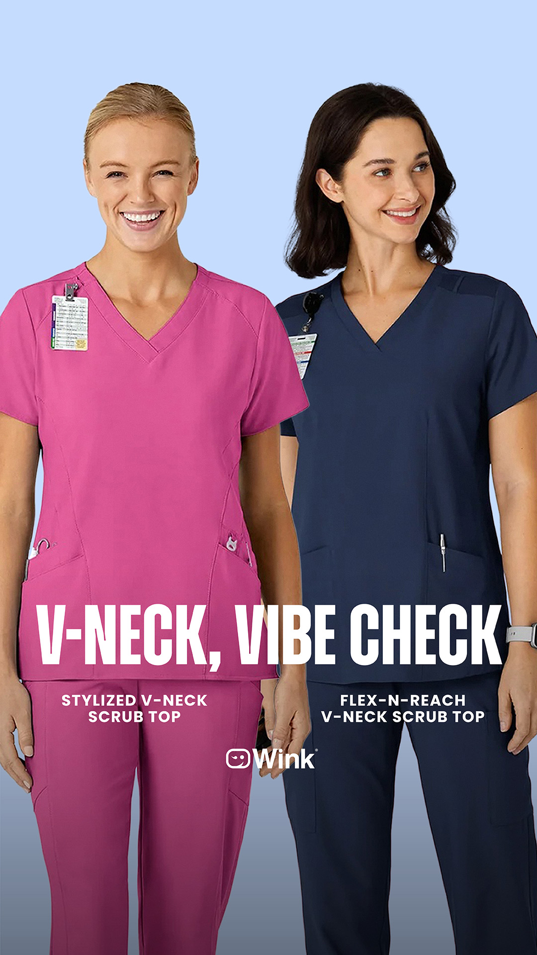 Wink Scrubs Facebook ad