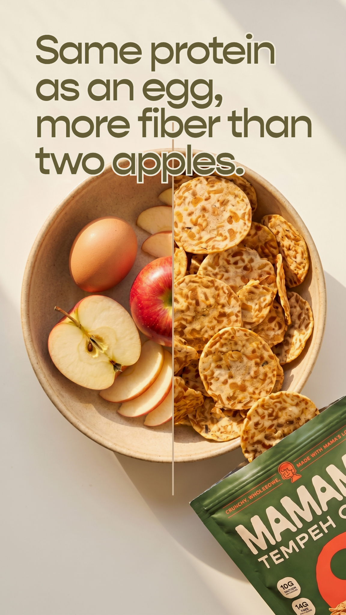Mamame Whole Foods Facebook ad: Not all chips are created equal.