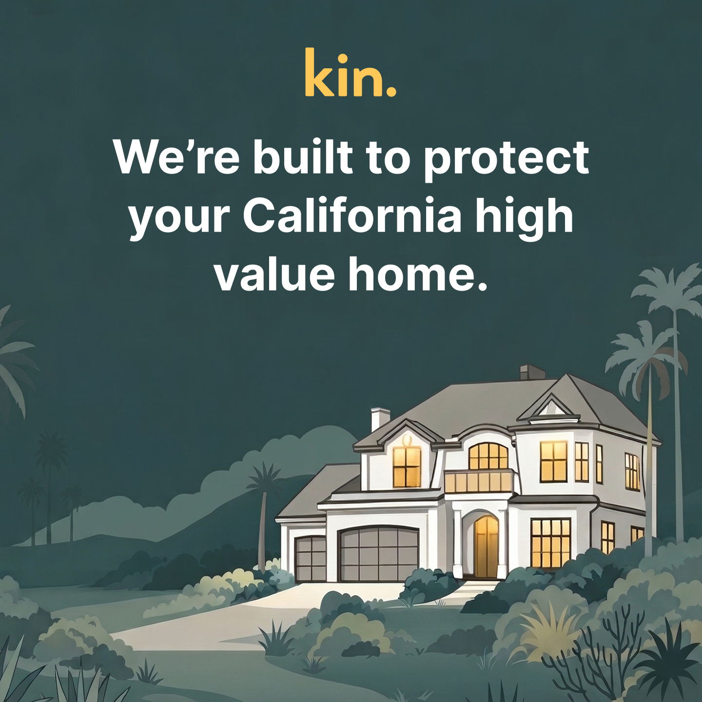 Kin Insurance Facebook ad