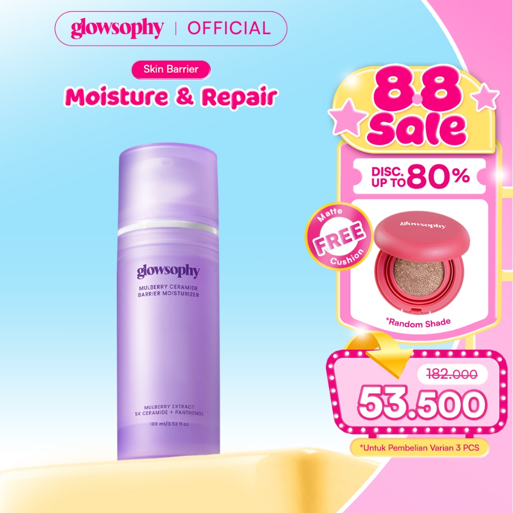 Glowsophy Facebook ad: Spesial promo terbatas di Shopee!
