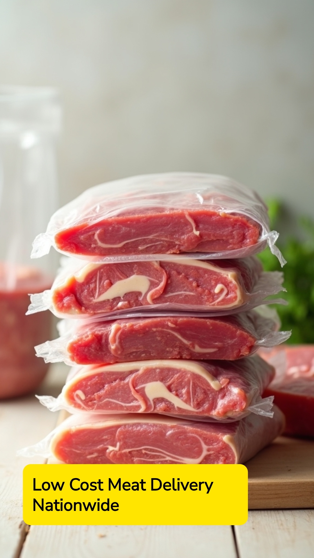SmartSearches Alignify Facebook ad: Low Cost Meat Delivery Nationwide.