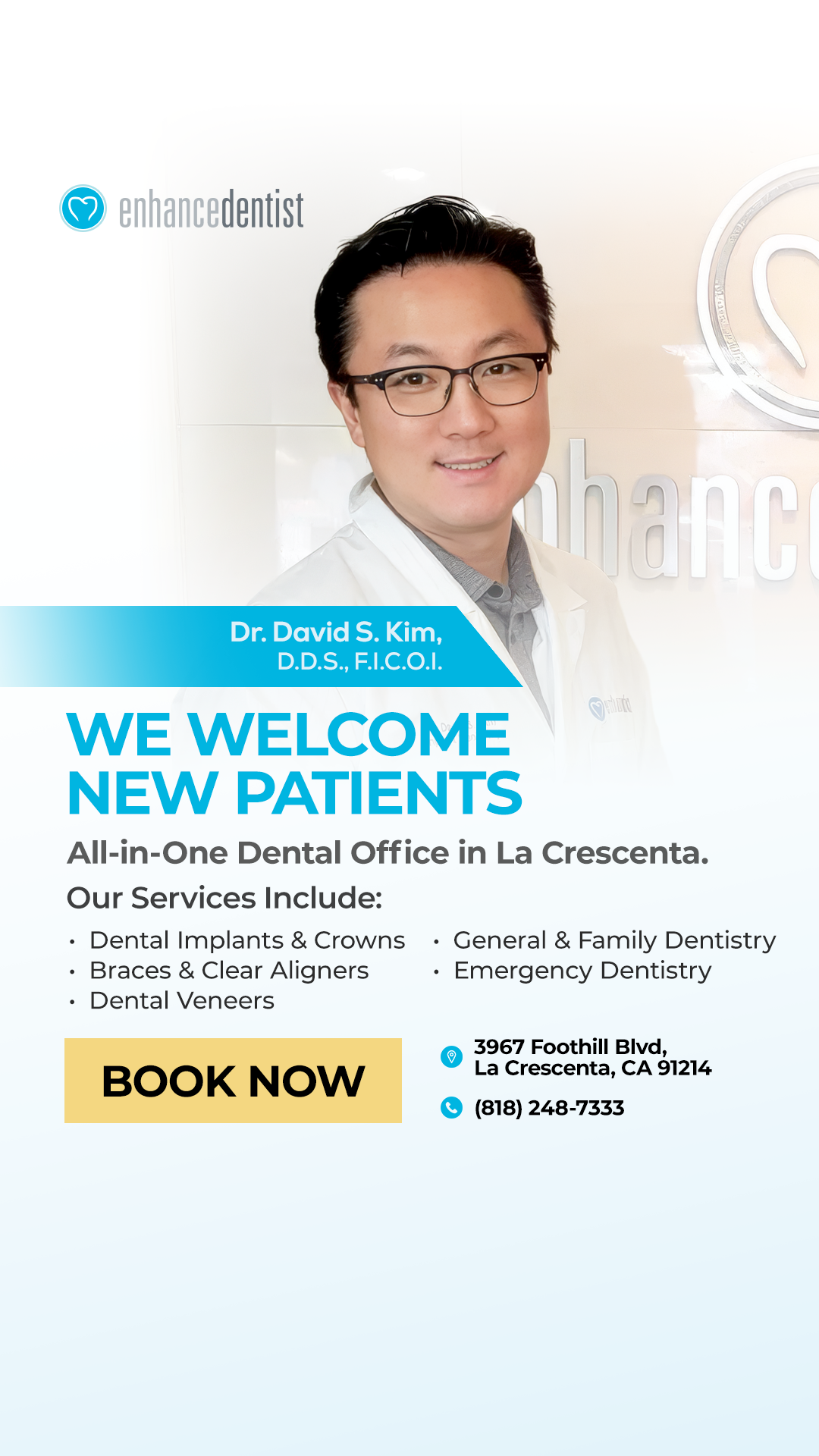 Enhance Dentist Facebook ad